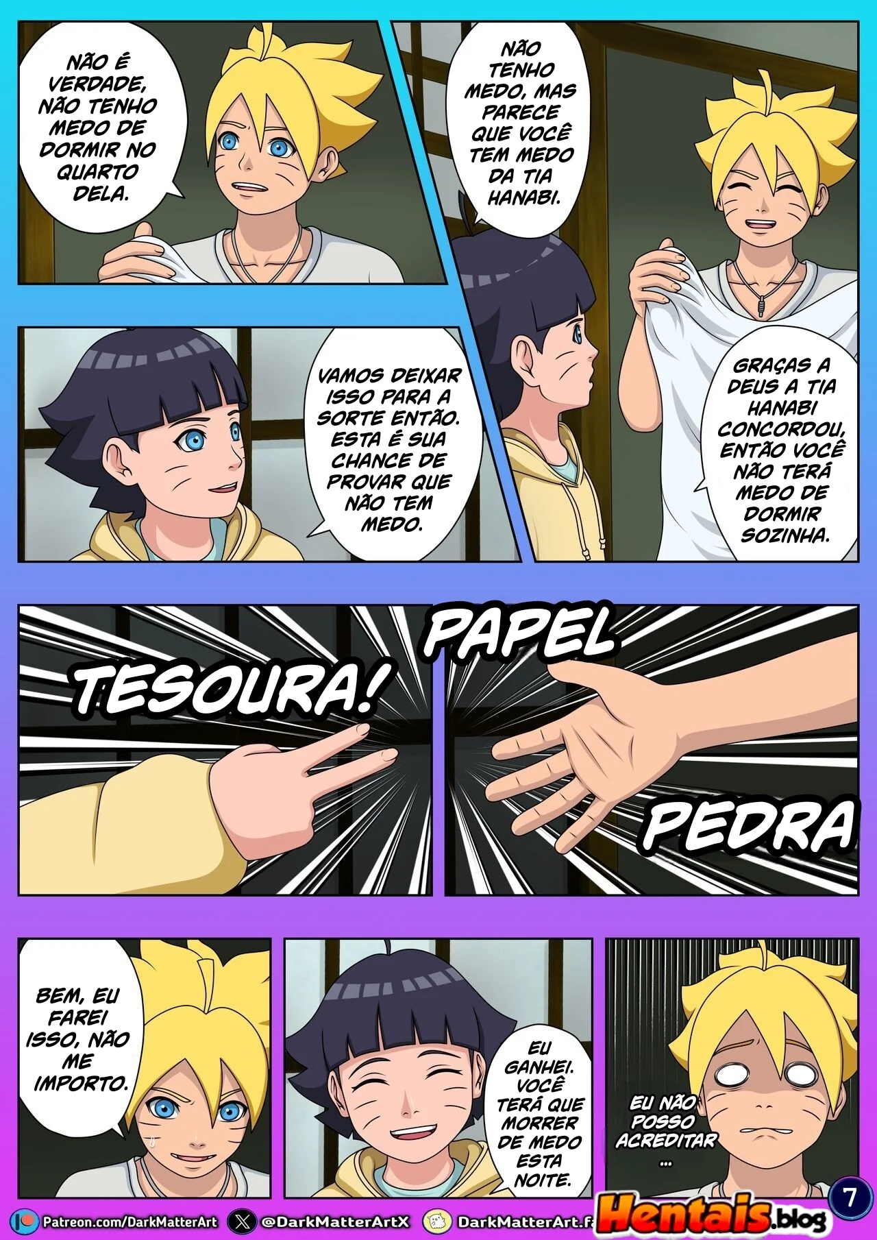 Boruto: Piranha da Tia - Confusão de Incesto em HQ Brasileiro Boruto: Piranha da Tia - Confusão de Incesto em HQ Brasileiro