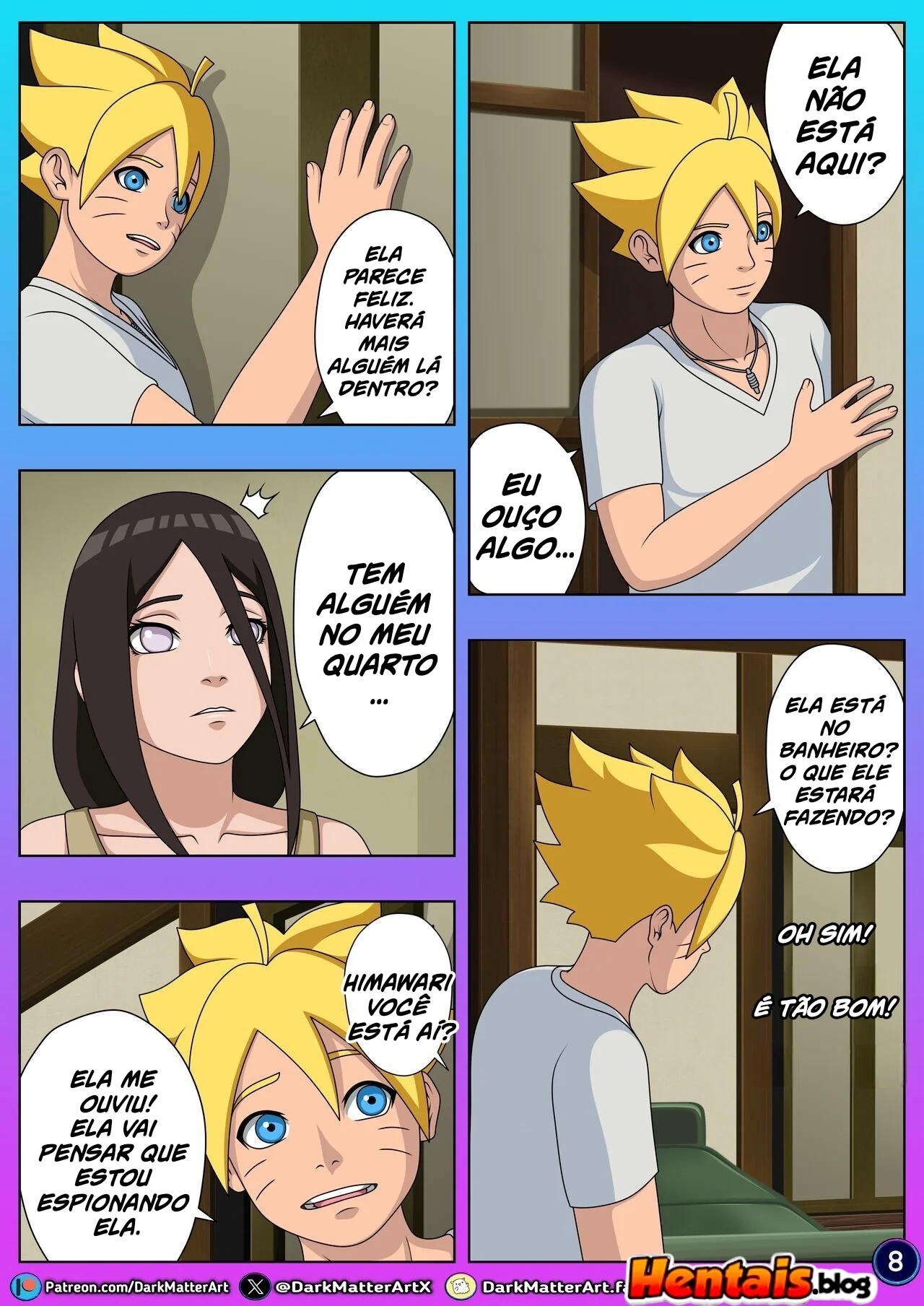 Boruto: Piranha da Tia - Confusão de Incesto em HQ Brasileiro Boruto: Piranha da Tia - Confusão de Incesto em HQ Brasileiro