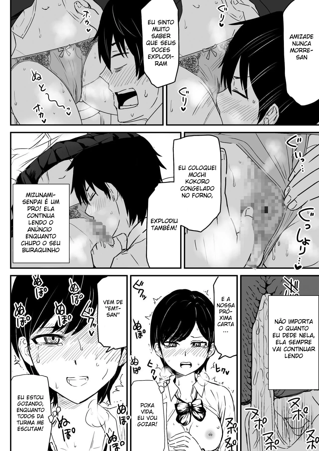 Bucetas Molhadas na Sala de Transmissão - Encontros Escandalosos em Hentai HQ