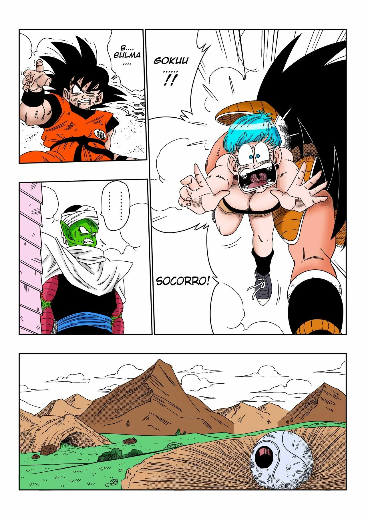 Bulma a Escrava Sexual de Raditz - Hentai HQ Brasileiro