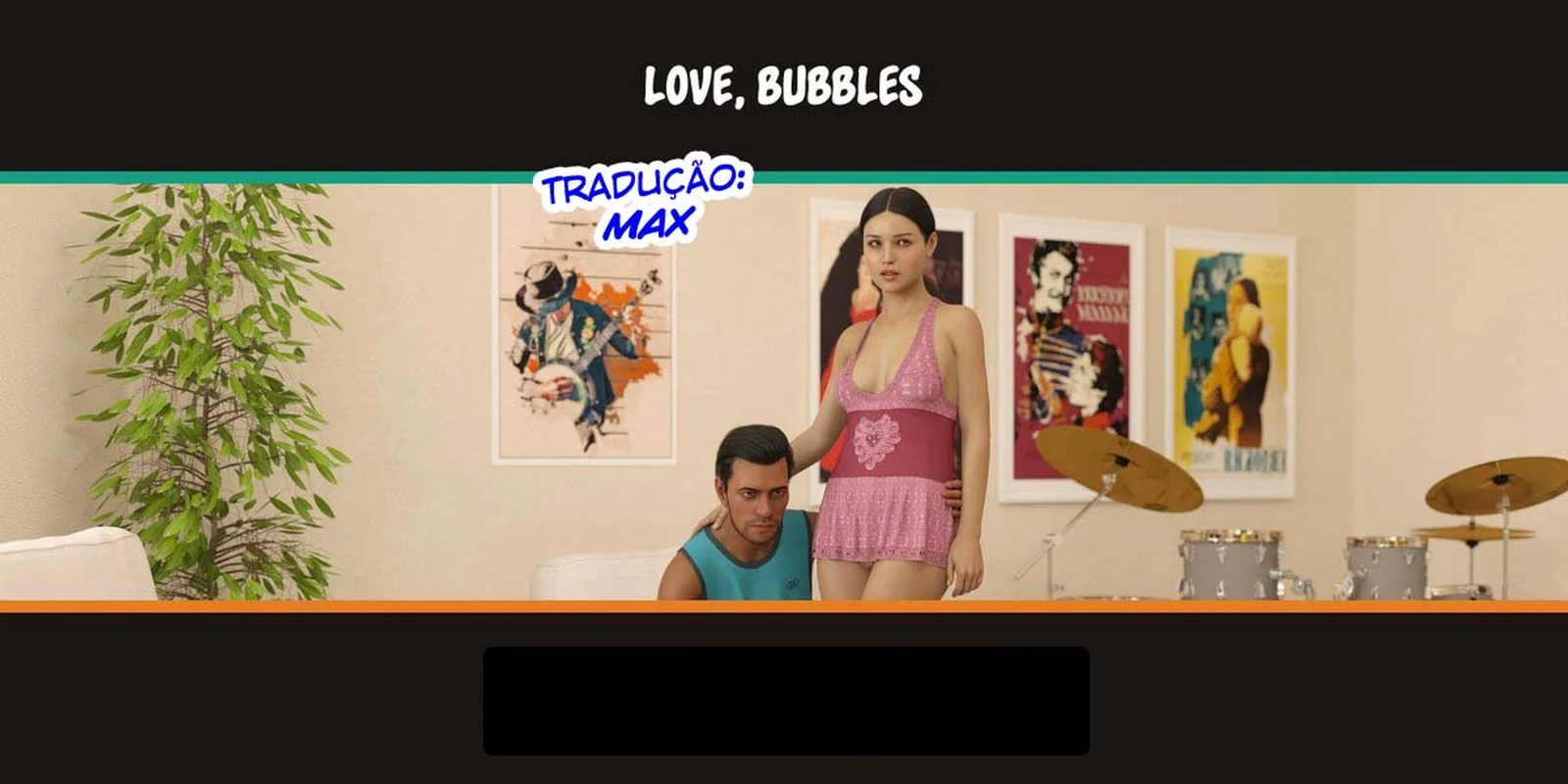 Cala a Boca e Mama, Piranha! - Flagrou o irmão usando suas calcinhas em hentai hq brasileiro