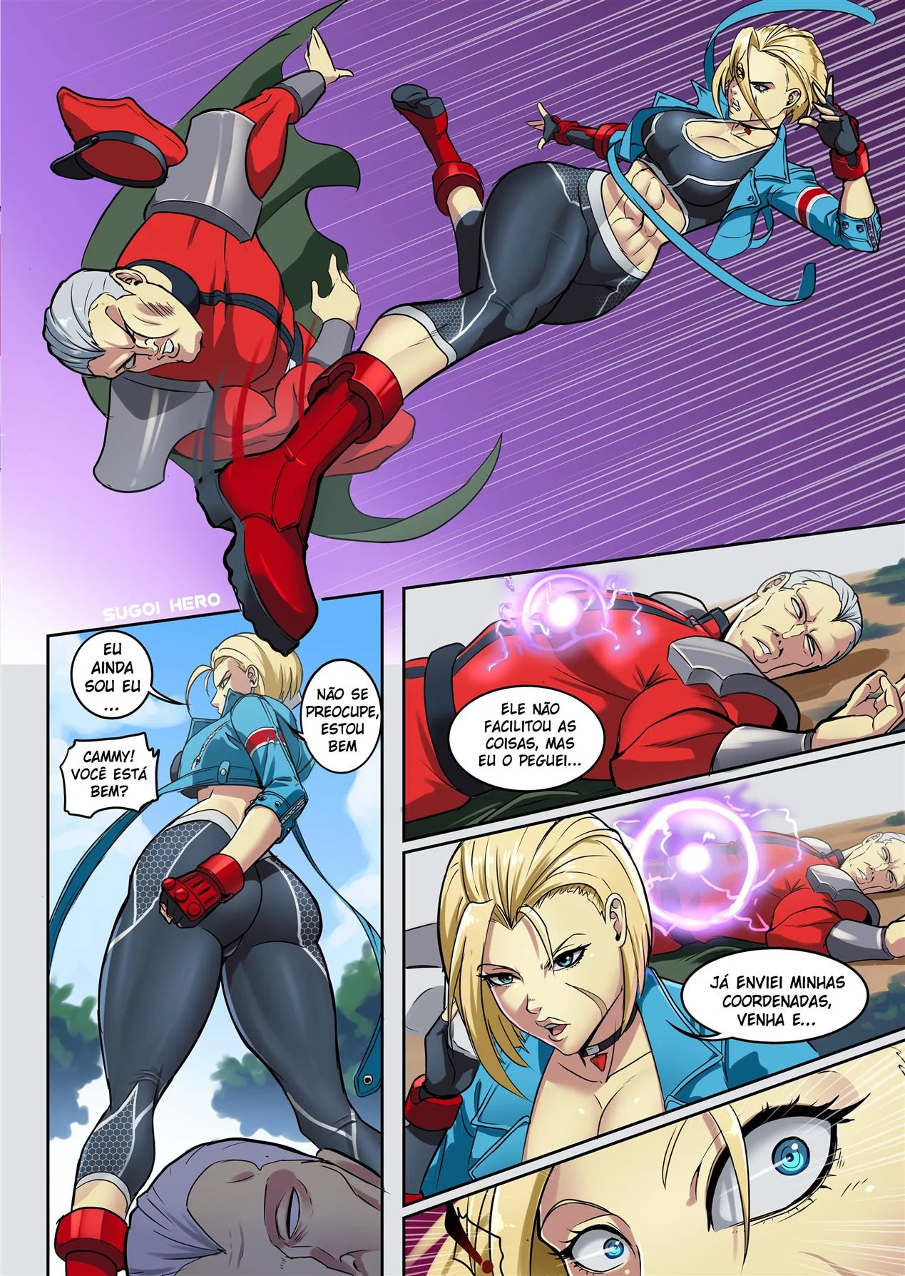 Cammy versus Bison: A Dominação da Piranha Gostosa em Hentai HQ Brasileiro Cammy versus Bison: A Dominação da Piranha Gostosa em Hentai HQ Brasileiro