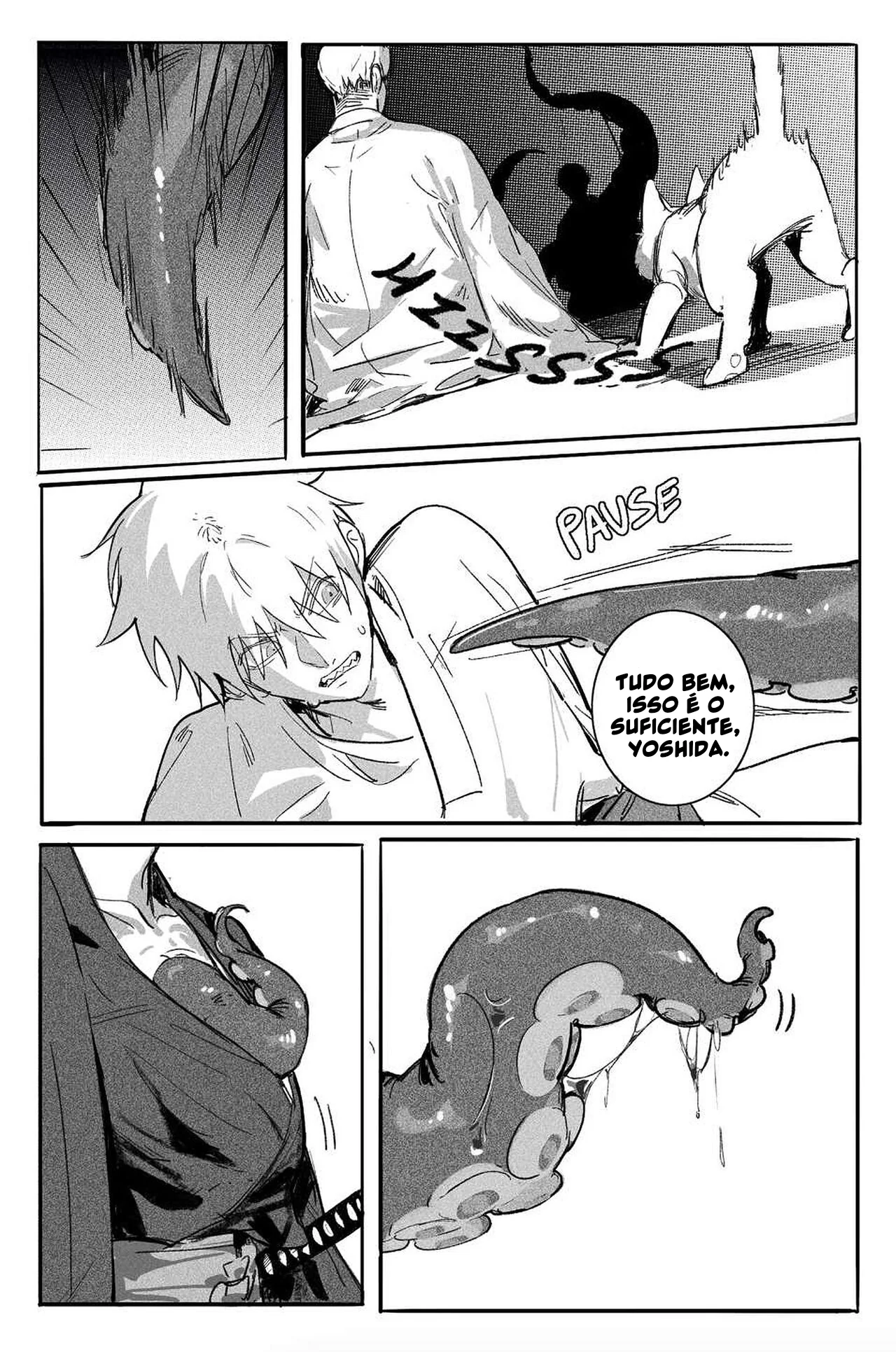 Chainsaw Man: A Piroca de Denji na Buceta do Hirofumi Yoshida - Hentai HQ Brasileiro em HQ