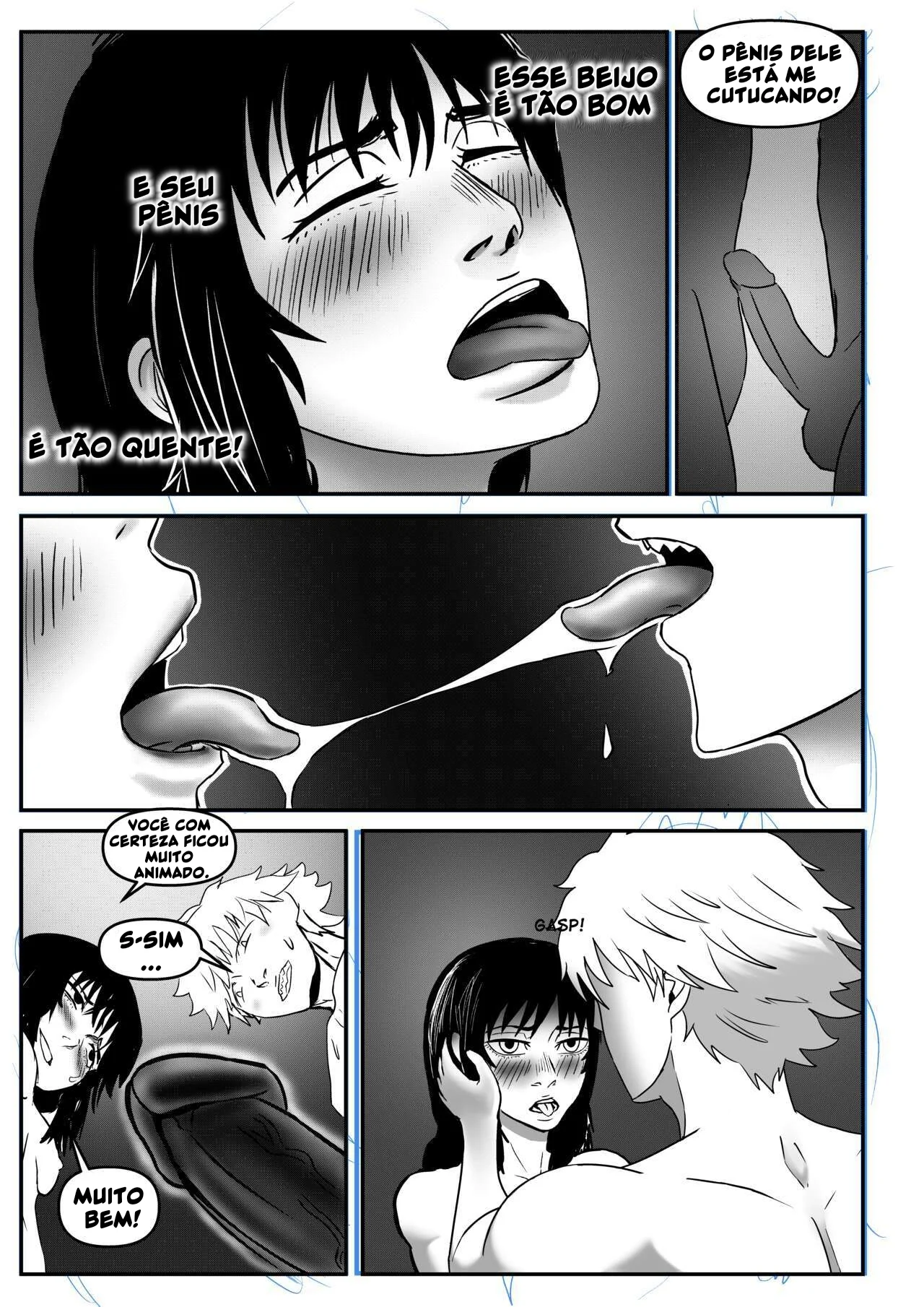 Chainsaw Man: Acasalamento Com Motosserra - Piranha Asa Mitaka encara a rola gigante de Denji em um hentai HQ brasileiro!