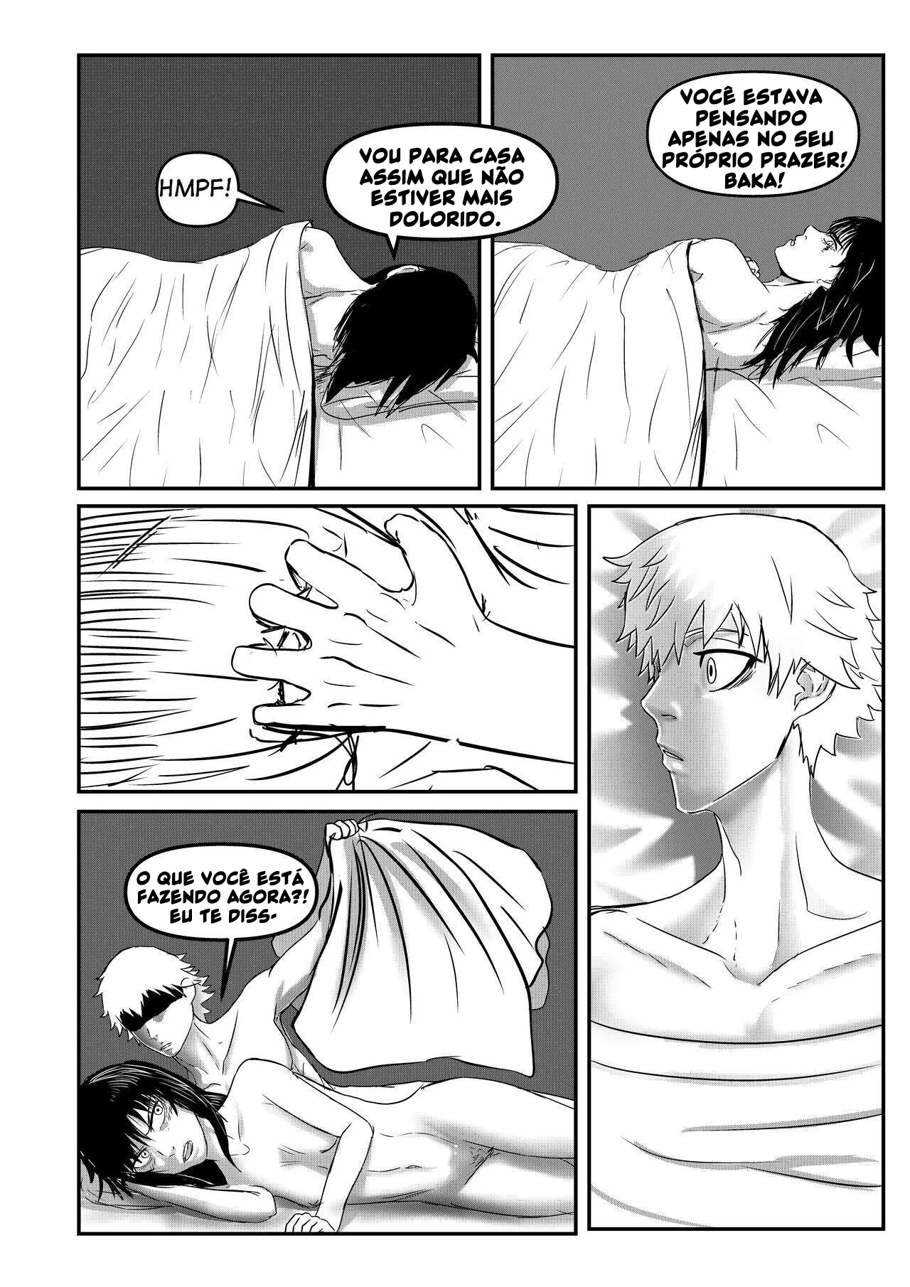 Chainsaw Man: Acasalamento Com Motosserra - Piranha Asa Mitaka encara a rola gigante de Denji em um hentai HQ brasileiro!