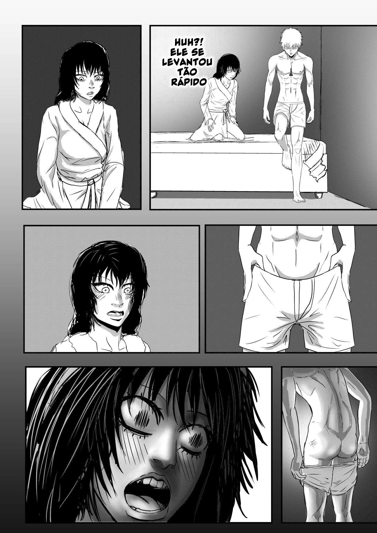 Chainsaw Man: Acasalamento Com Motosserra - Piranha Asa Mitaka encara a rola gigante de Denji em um hentai HQ brasileiro!