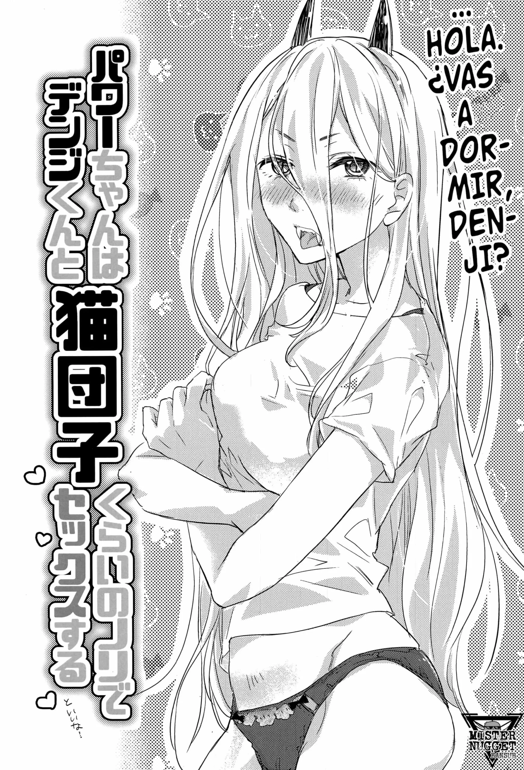 Chainsaw Man Hentai: Denji Fudendo - Pegando nos Peitinhos e Muito Mais! Em Hentai