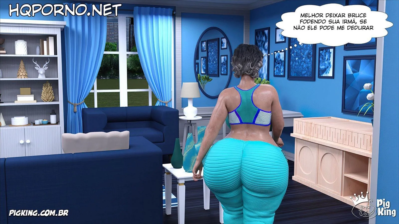 Clarice: A Piranha Safada e a Rola do Noivo da Brenda - Hentai HQ