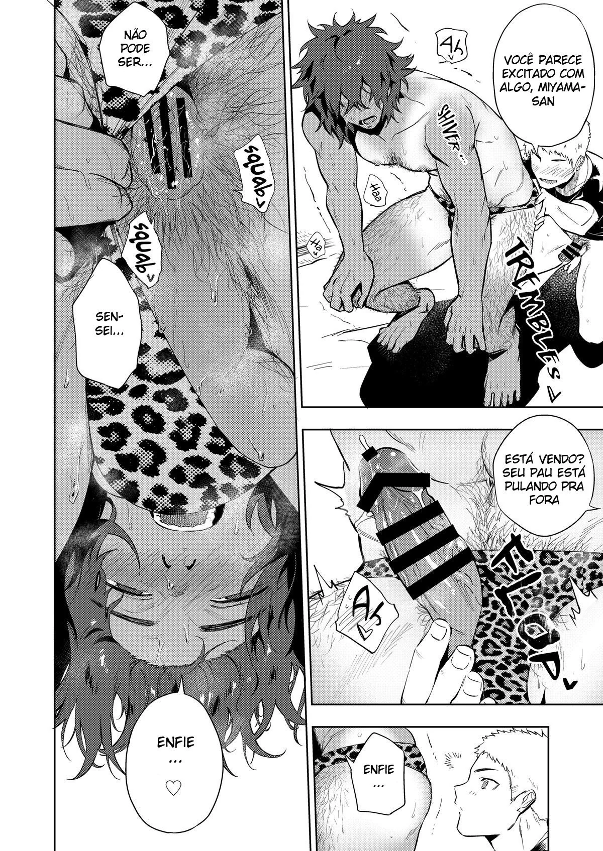 Comendo a mãe do melhor amigo - Hentai HQ Brasileiro