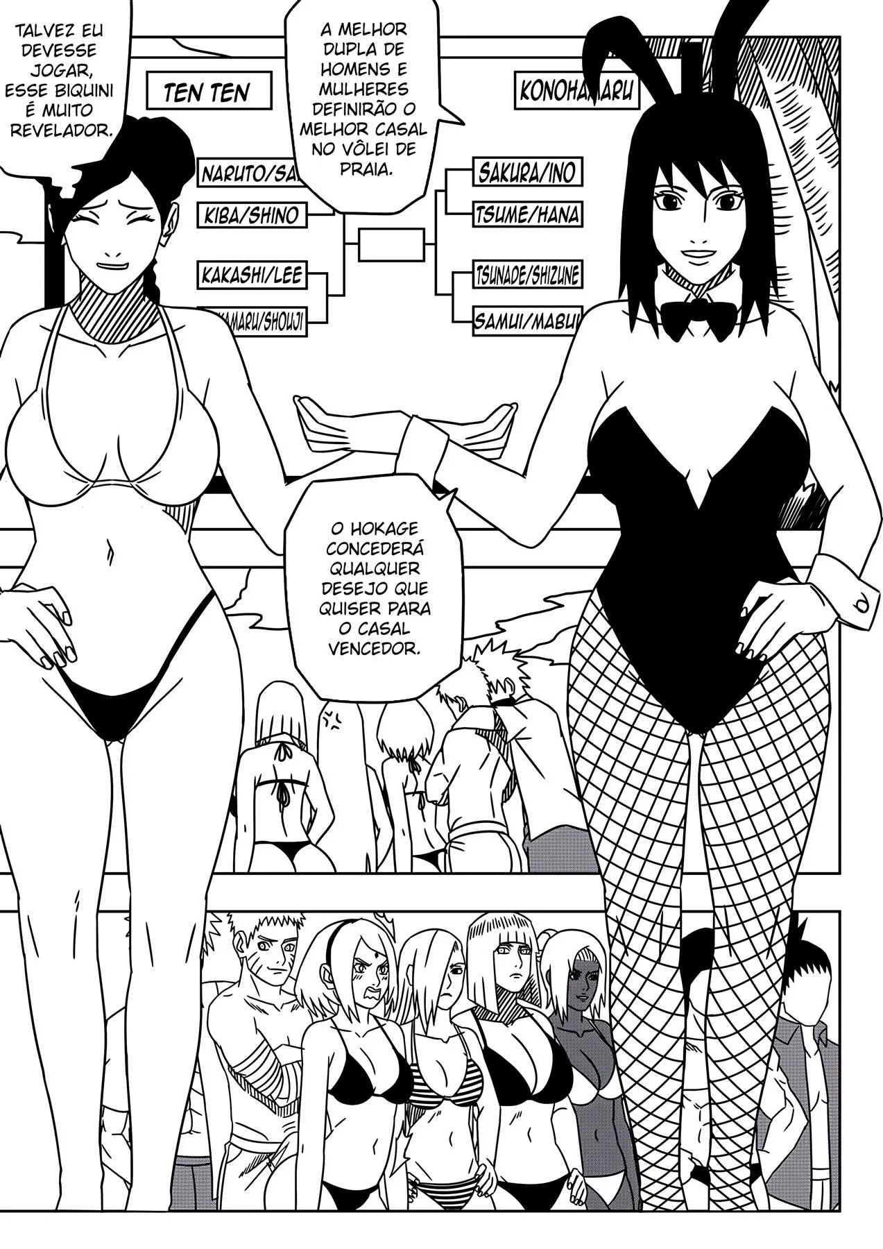 Competição da Vila: Tsunade e Naruto Pornô em Hentai HQ Brasileiro Competição da Vila: Tsunade e Naruto Pornô em Hentai HQ Brasileiro