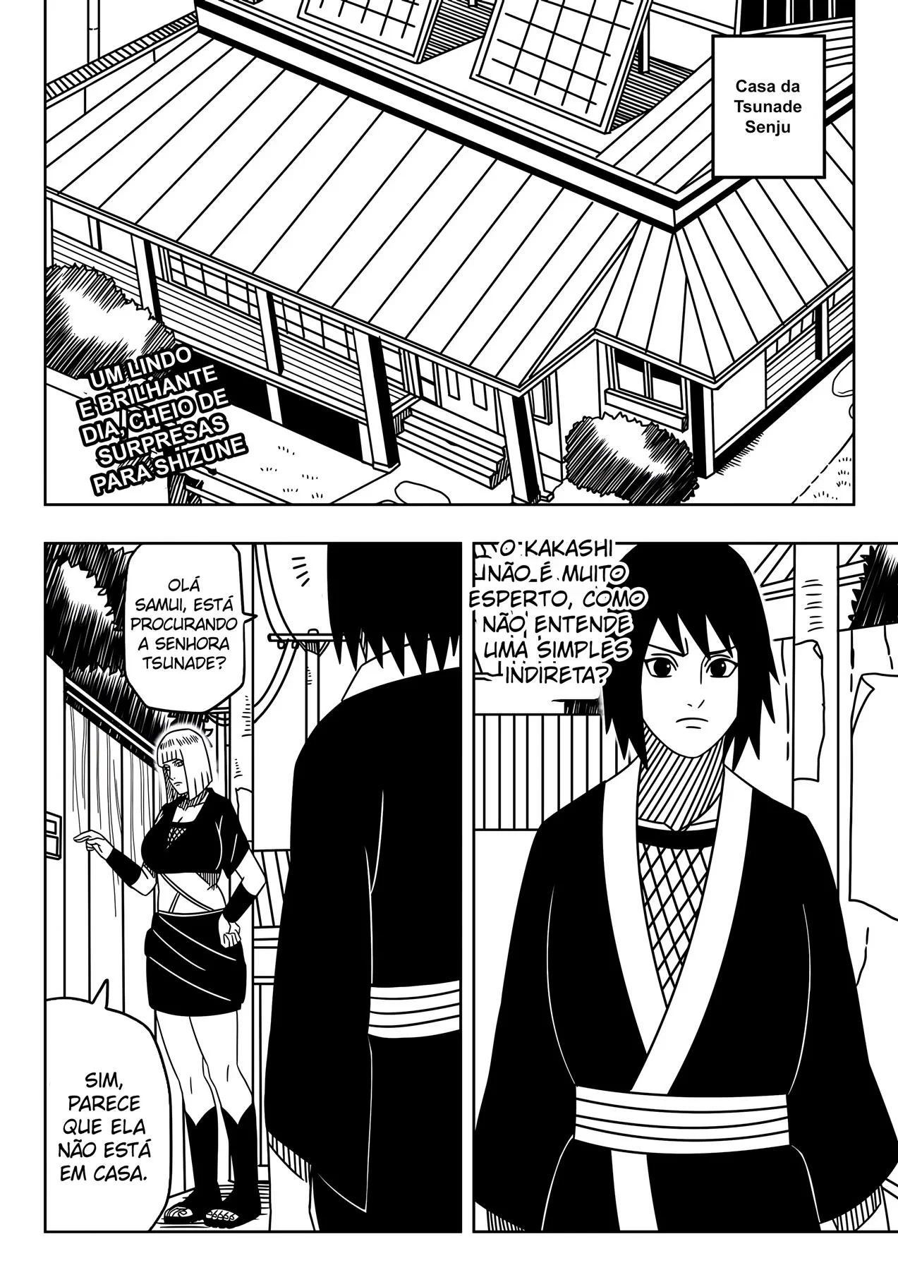 Competição da Vila: Tsunade e Naruto Pornô em Hentai HQ Brasileiro