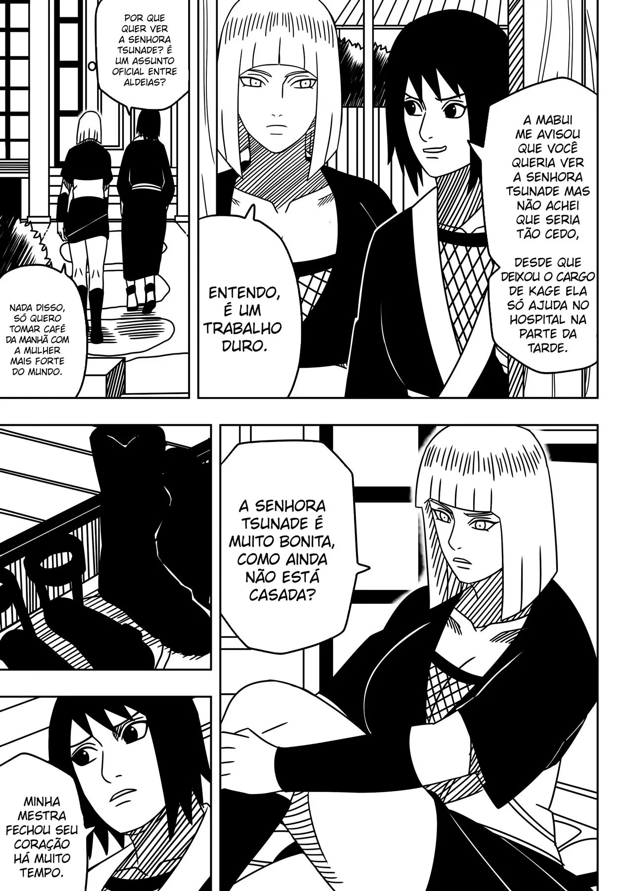 Competição da Vila: Tsunade e Naruto Pornô em Hentai HQ Brasileiro