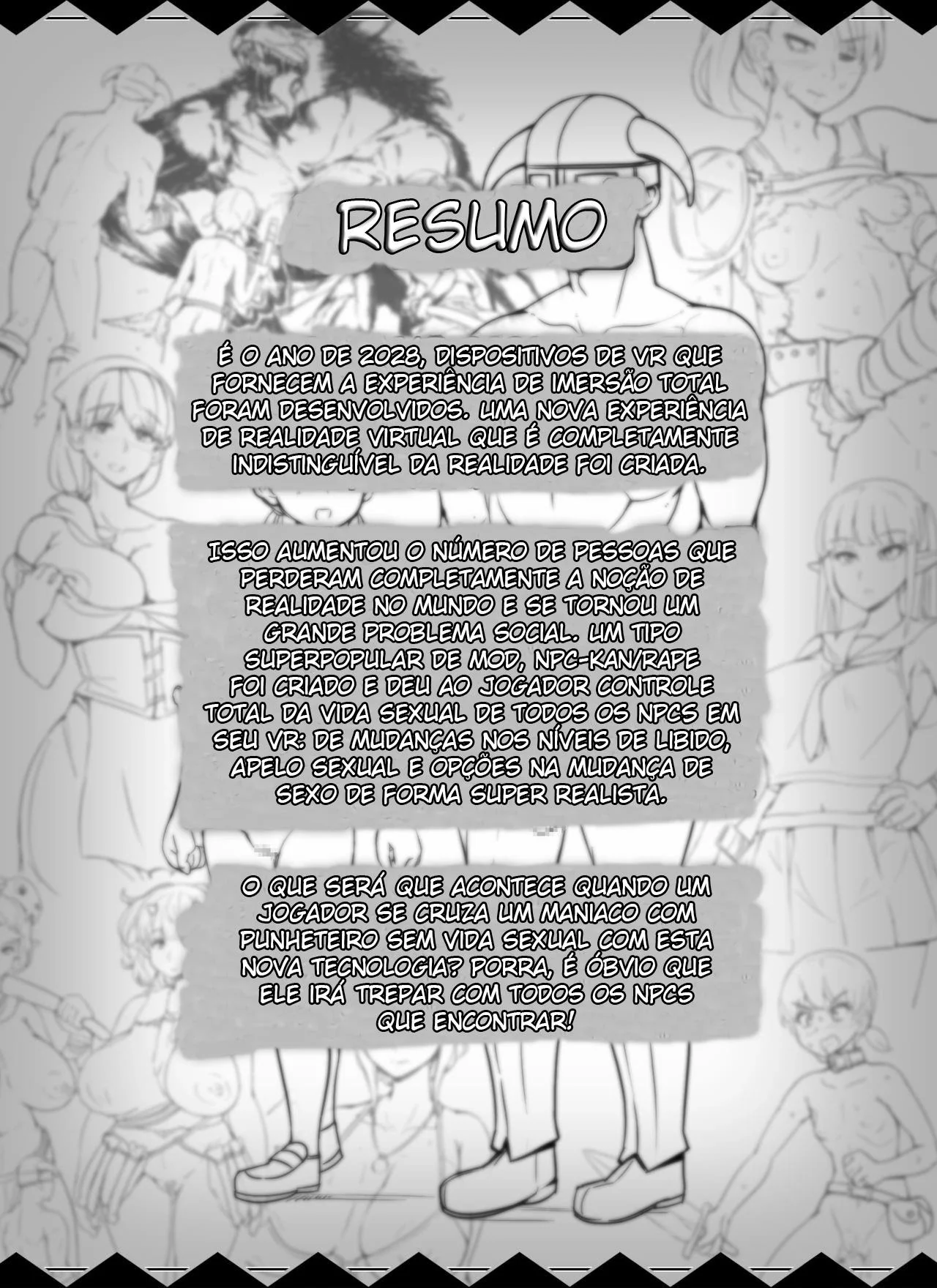 Contrato assinado: Lisandra se torna a putinha do empresário em Hentai HQ Brasileiro