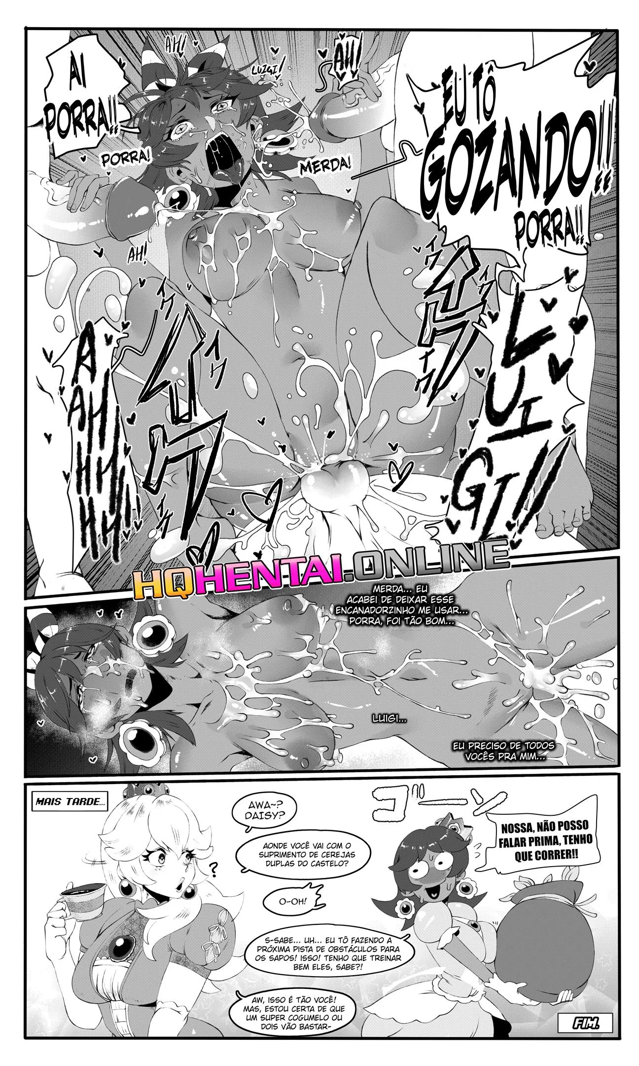 Daisy e Luigi: A Praia do Prazer em Hentai HQ Brasileiro Daisy e Luigi: A Praia do Prazer em Hentai HQ Brasileiro