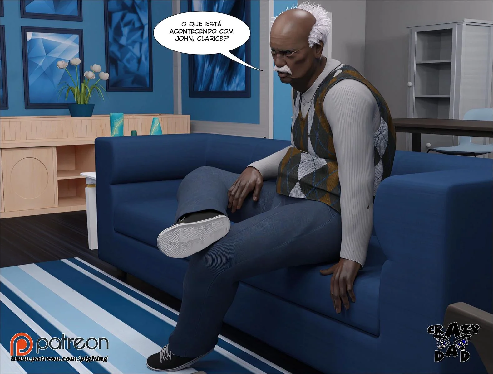 Dando a buceta para o filho pervertido - Novos fetiches em família em Hentai HQ Brasileiro