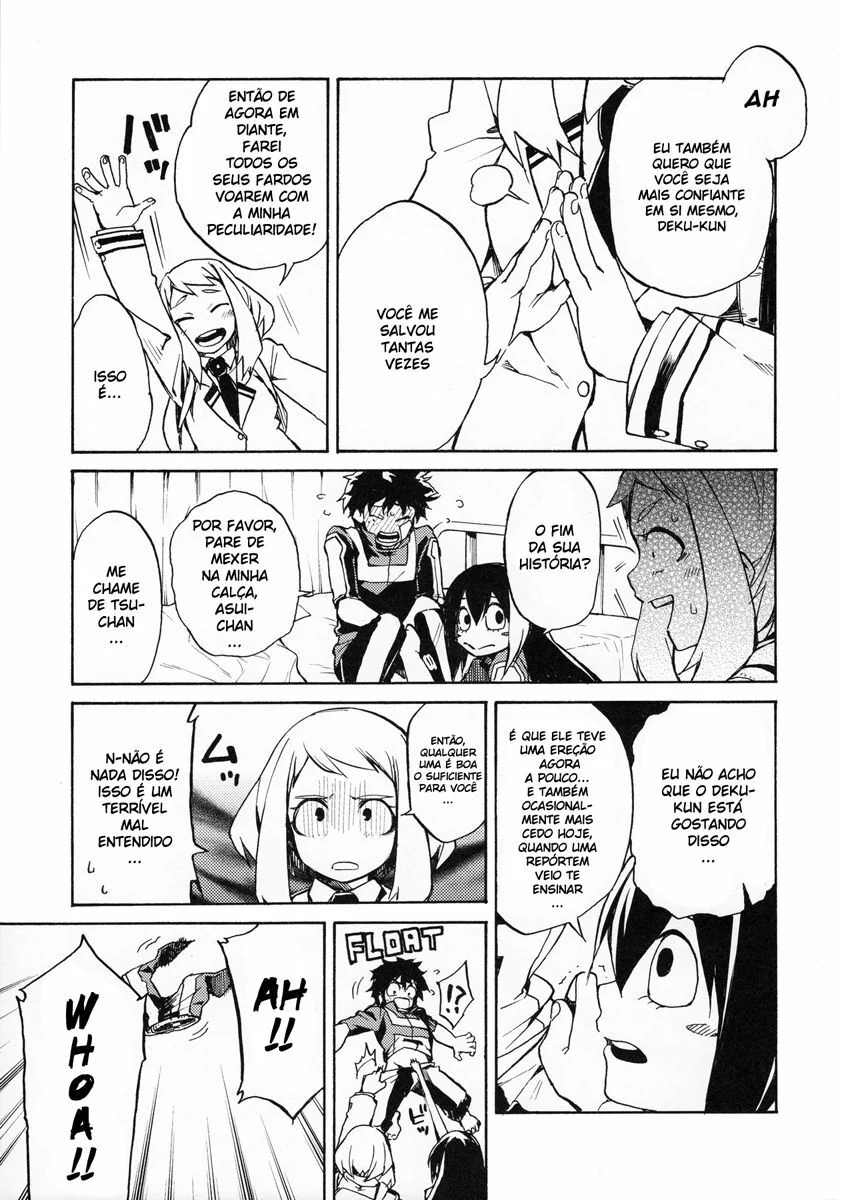 Dando uma Pirocada nas Piranhas de Boku no Hero Academia - O trisal mais gostoso em HQ Brasileiro