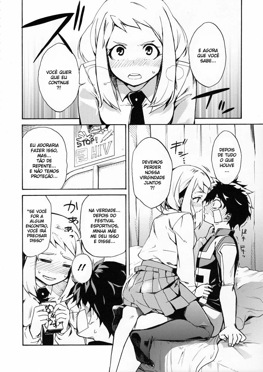 Dando uma Pirocada nas Piranhas de Boku no Hero Academia - O trisal mais gostoso em HQ Brasileiro