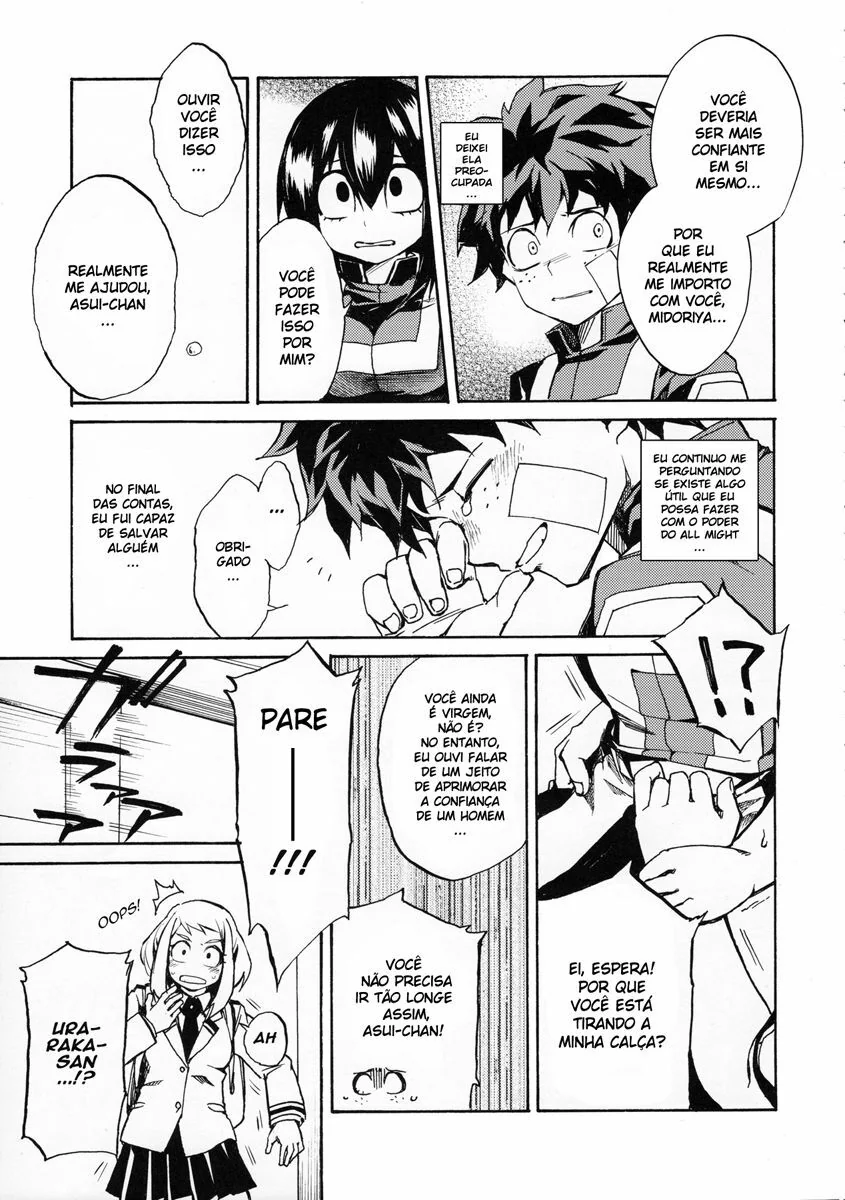 Dando uma Pirocada nas Piranhas de Boku no Hero Academia - O trisal mais gostoso em HQ Brasileiro