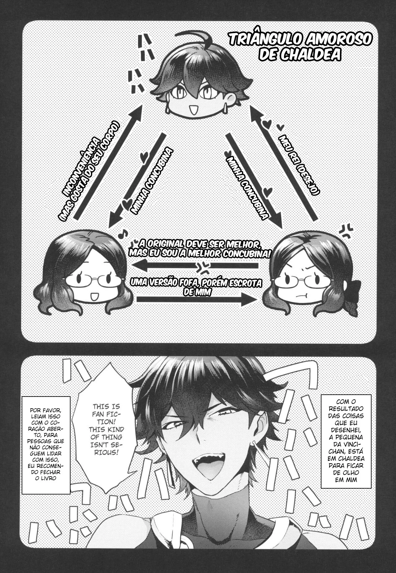 Darkness em busca da pica do Kazuma para foder sua buceta em HQ Brasileiro