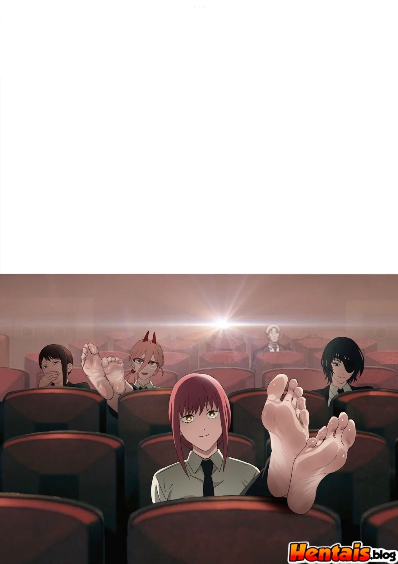 Denji Tarado por Pés - Chainsaw Man Hentai HQ Brasileiro