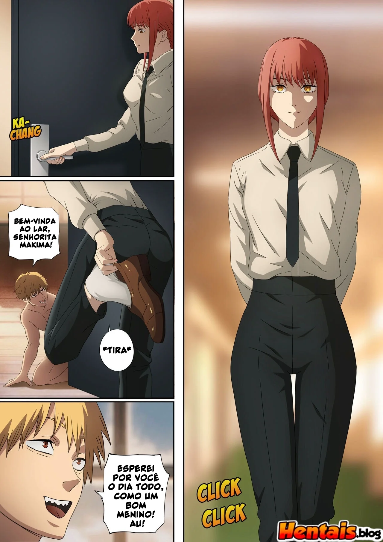 Denji Tarado por Pés - Chainsaw Man Hentai HQ Brasileiro