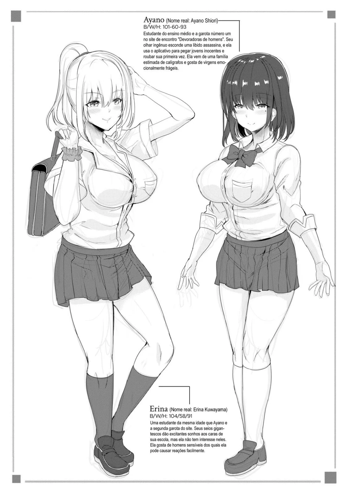 Devoradoras de Homens: Yu e as Piranhas Insaciáveis em Hentai HQ