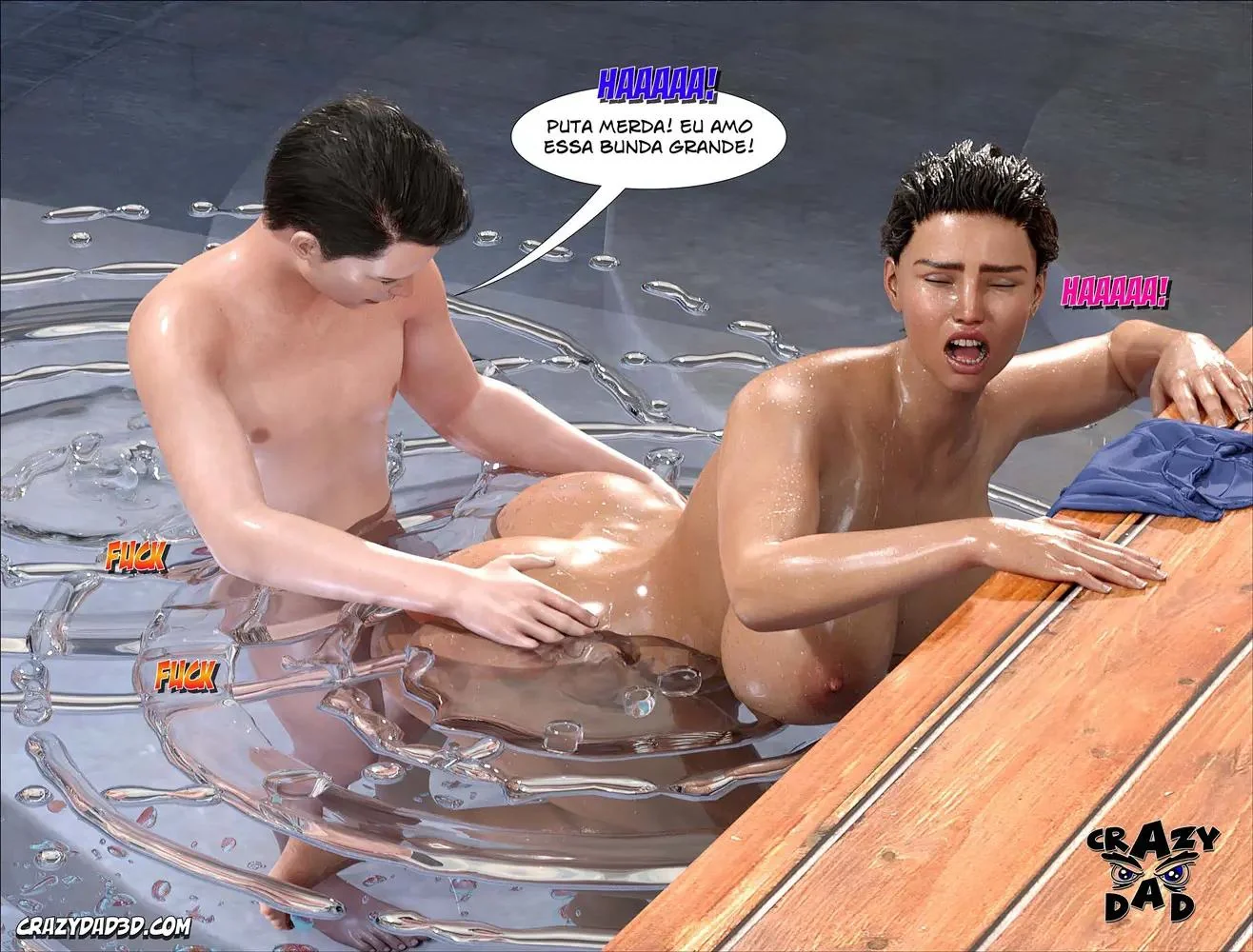 Doutora Brandie e a Pica Dura do Harold: Suruba Selvagem em Hentai HQ Brasileiro