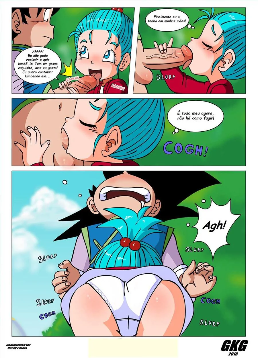 Dragon Ball: Goten e Bura - A Safadinha Ninfeta Quer Pica em HQ Brasileiro Dragon Ball: Goten e Bura - A Safadinha Ninfeta Quer Pica em HQ Brasileiro