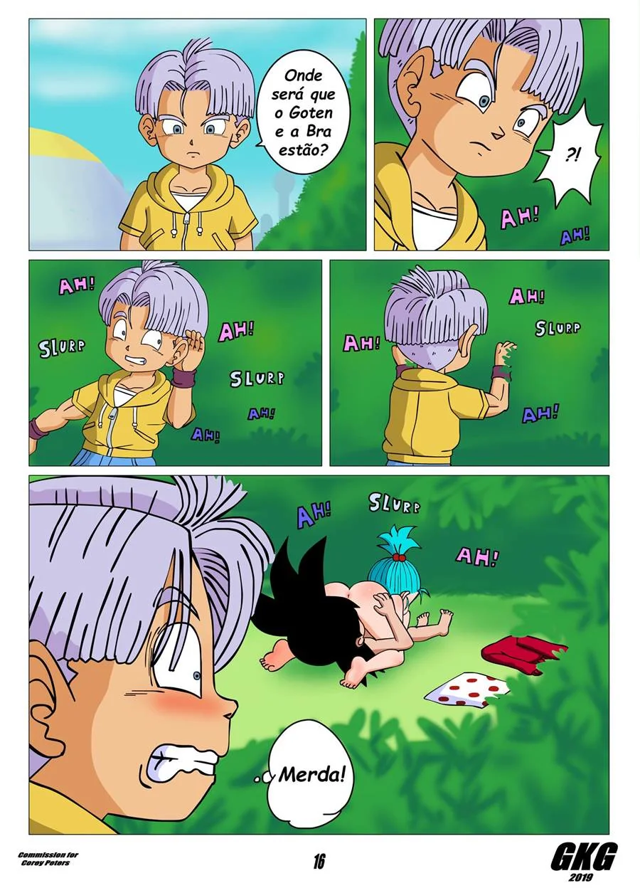 Dragon Ball: Goten e Bura - A Safadinha Ninfeta Quer Pica em HQ Brasileiro Dragon Ball: Goten e Bura - A Safadinha Ninfeta Quer Pica em HQ Brasileiro
