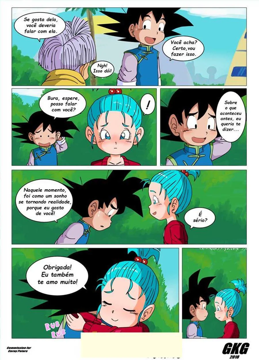 Dragon Ball: Goten e Bura - A Safadinha Ninfeta Quer Pica em HQ Brasileiro Dragon Ball: Goten e Bura - A Safadinha Ninfeta Quer Pica em HQ Brasileiro