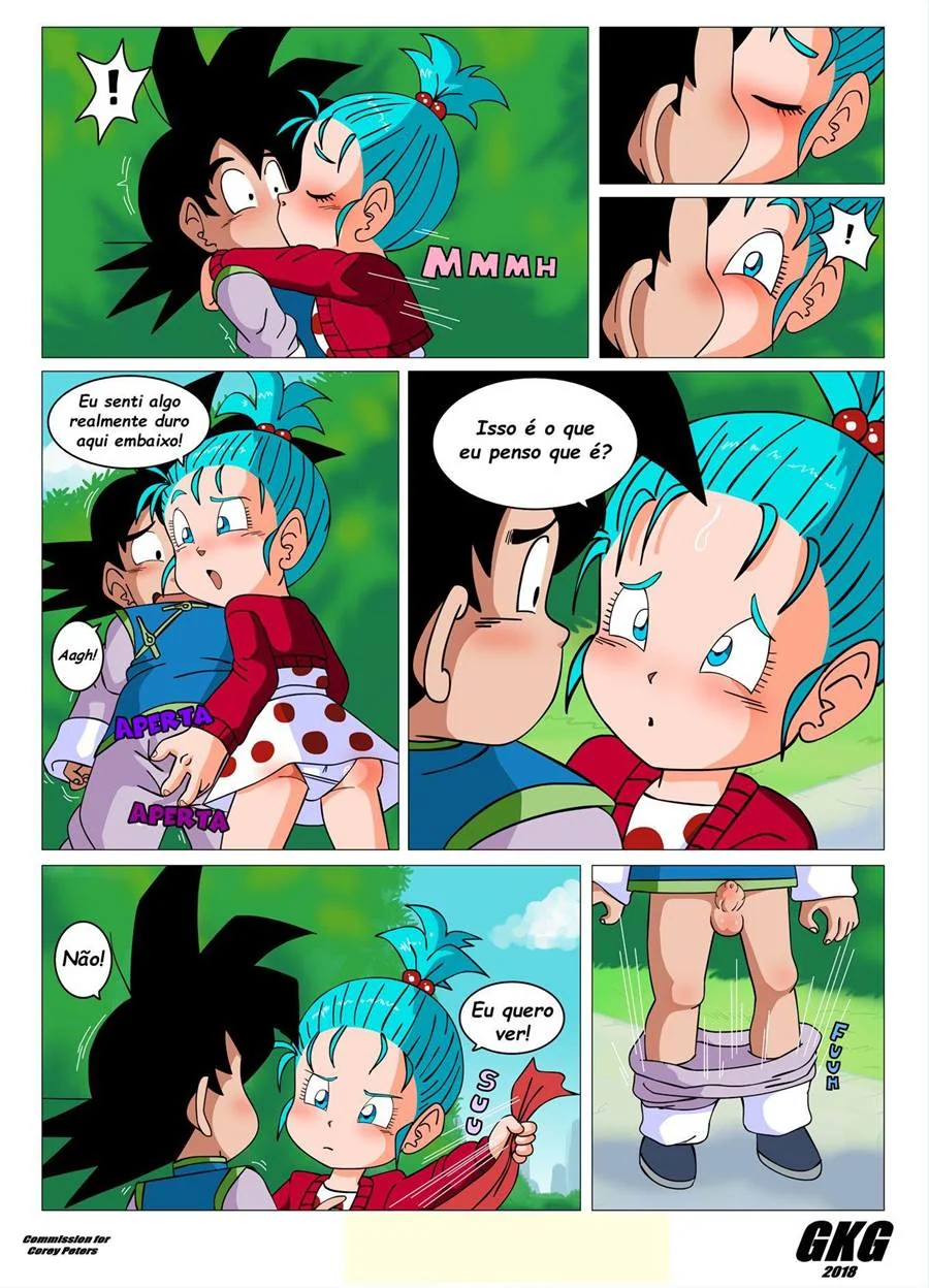 Dragon Ball: Goten e Bura - A Safadinha Ninfeta Quer Pica em HQ Brasileiro Dragon Ball: Goten e Bura - A Safadinha Ninfeta Quer Pica em HQ Brasileiro