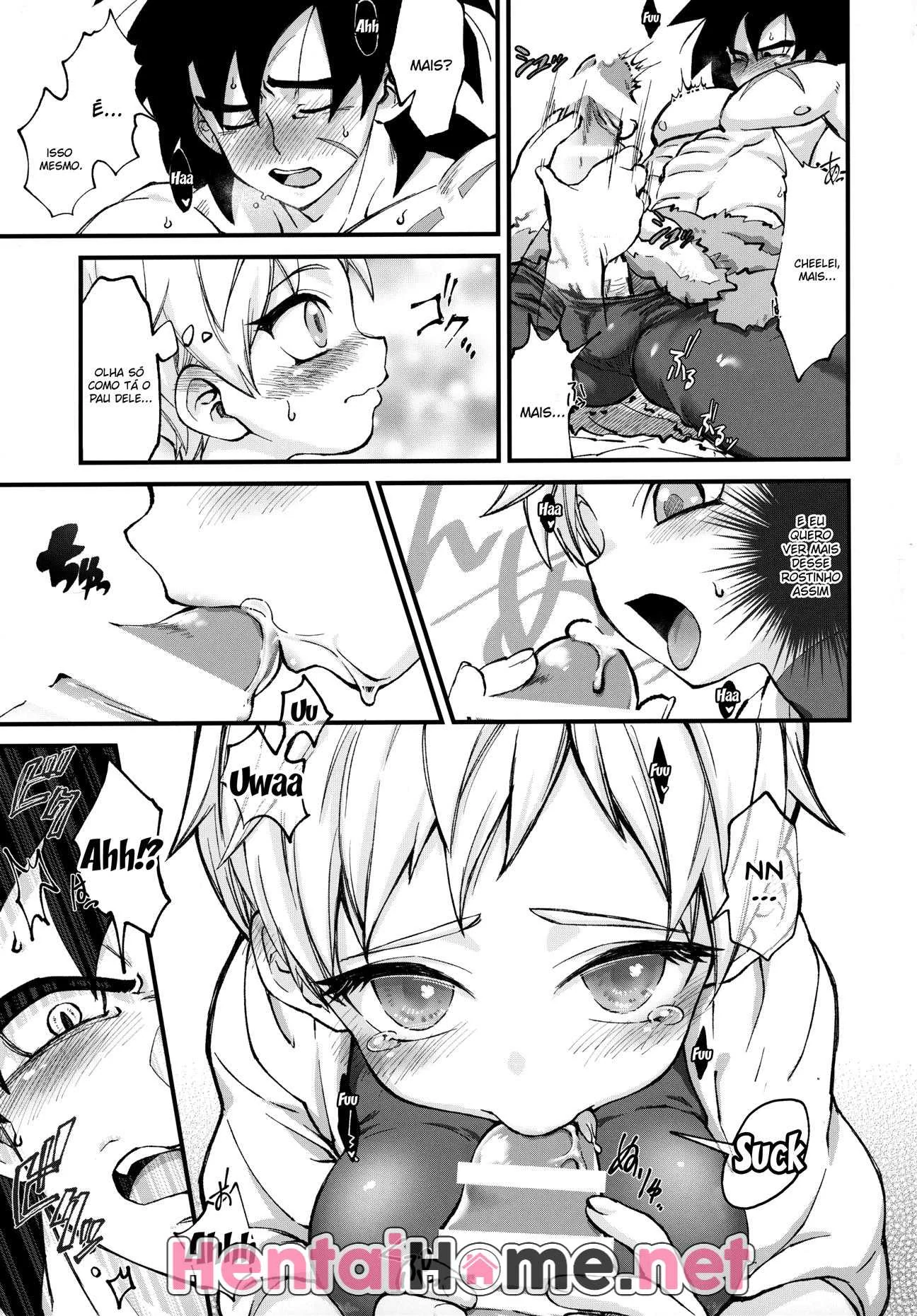 Dragon Ball Hentai: Cheelai Dando o Cu Para Broly Em HQ Brasileiro