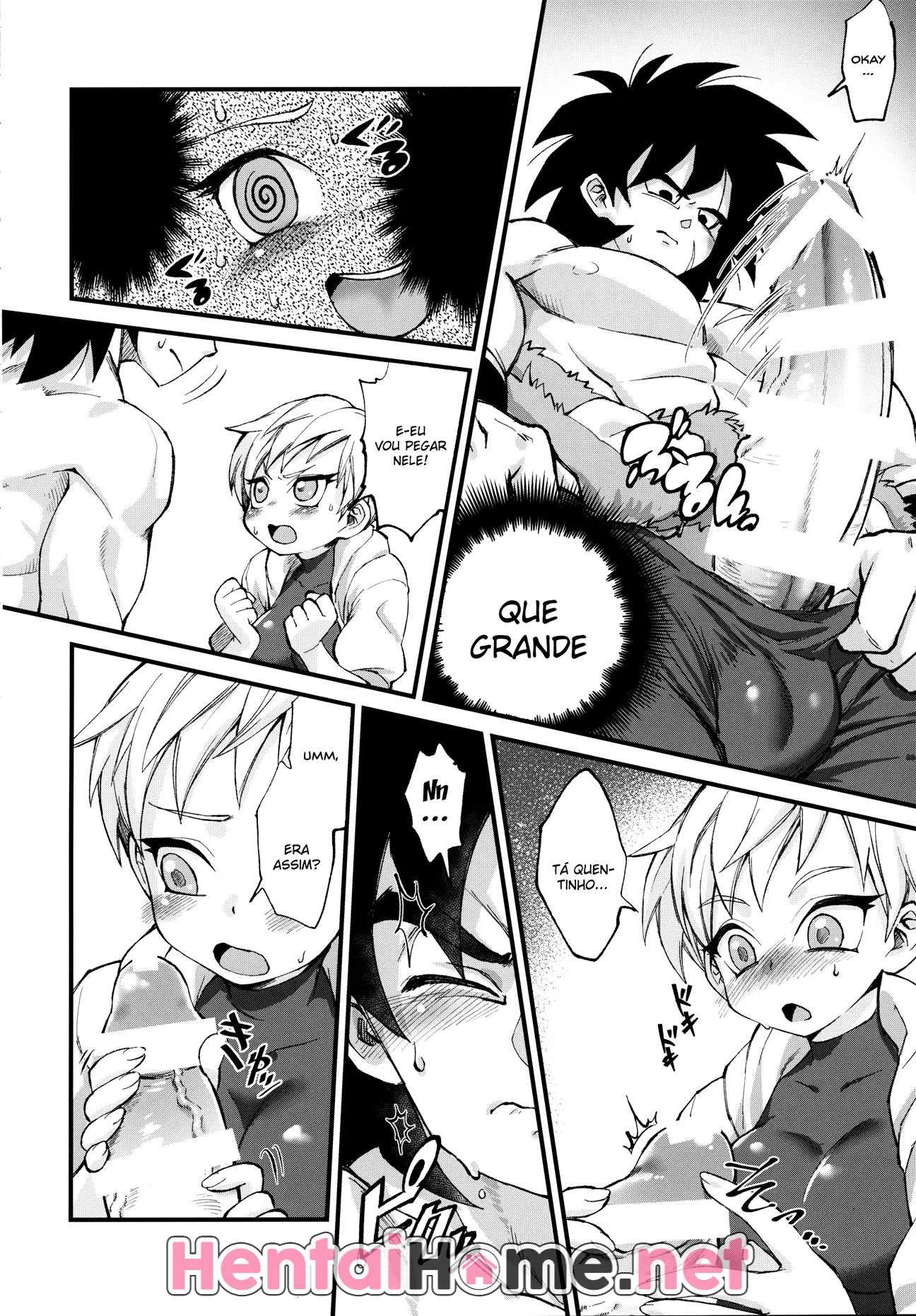 Dragon Ball Hentai: Cheelai Dando o Cu Para Broly Em HQ Brasileiro