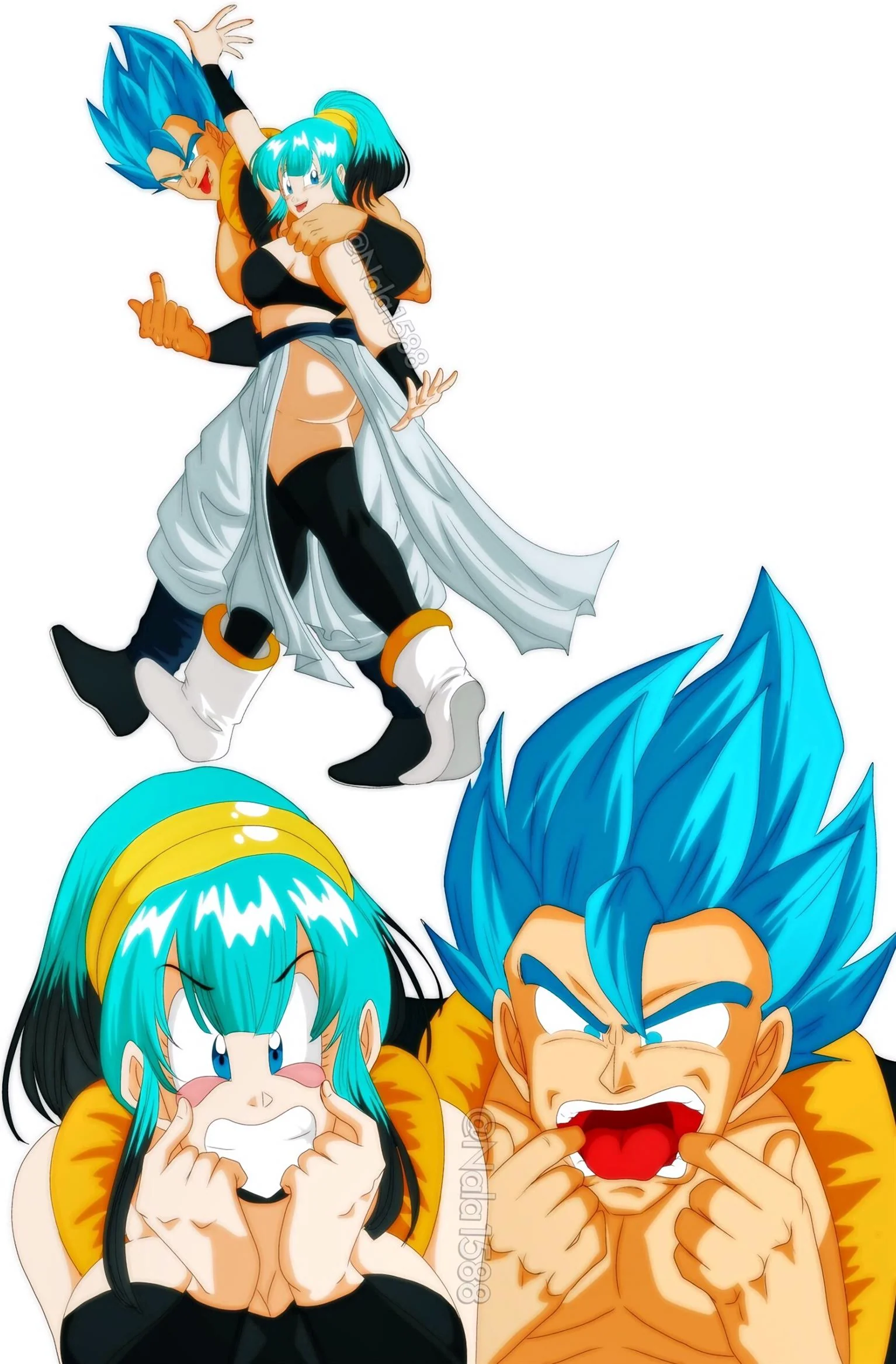 Dragon Ball Hentai: Piranhas na Termas do Bills em HQ Brasileiro