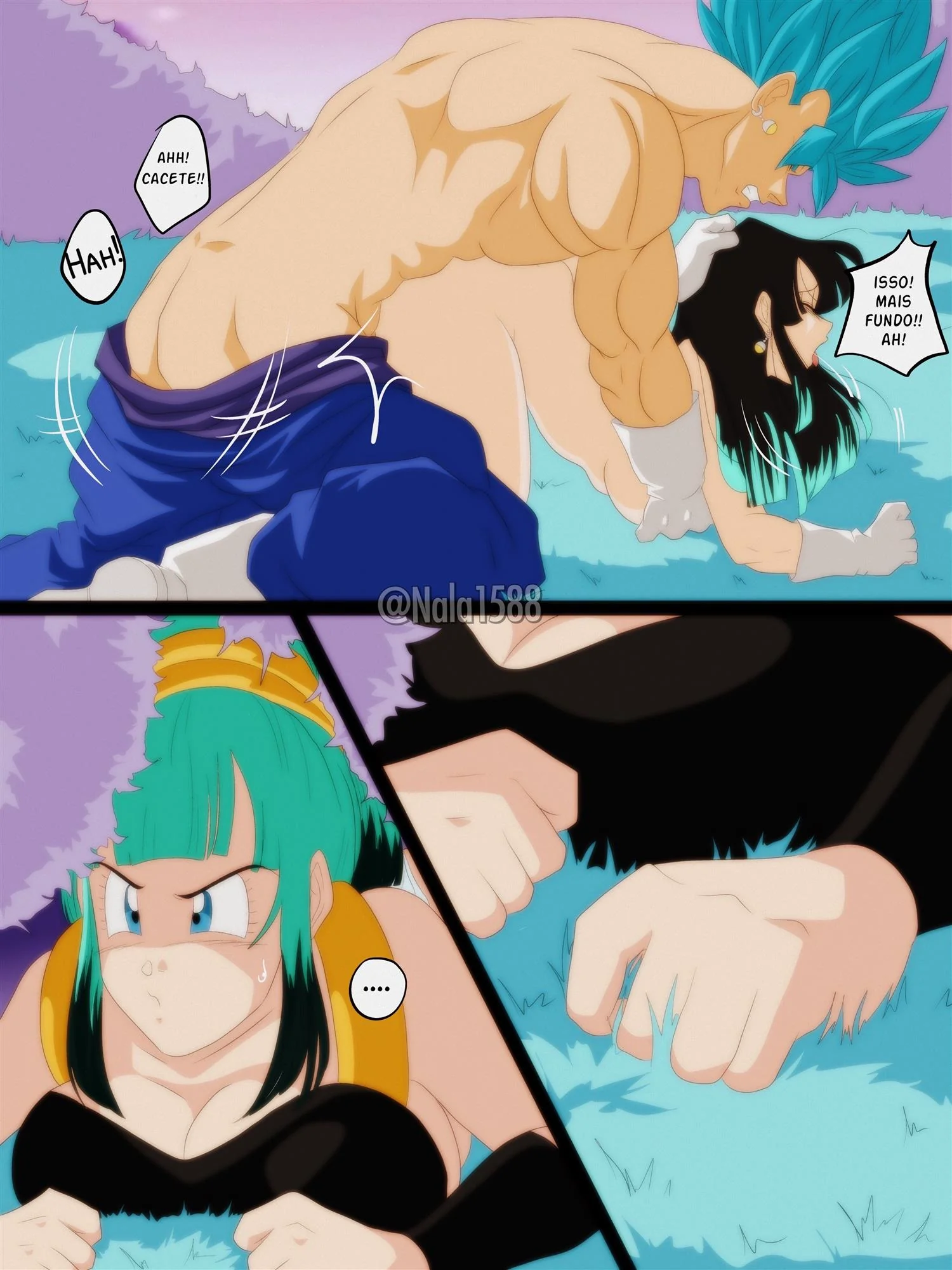 Dragon Ball Hentai: Piranhas na Termas do Bills em HQ Brasileiro