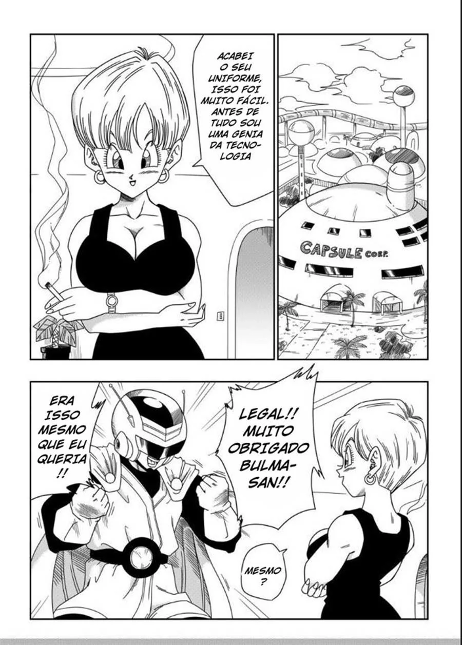 Dragon Ball Hentai: Triângulo Amoroso Vol.03 - Erasa Seduz Gohan em HQ Brasileiro