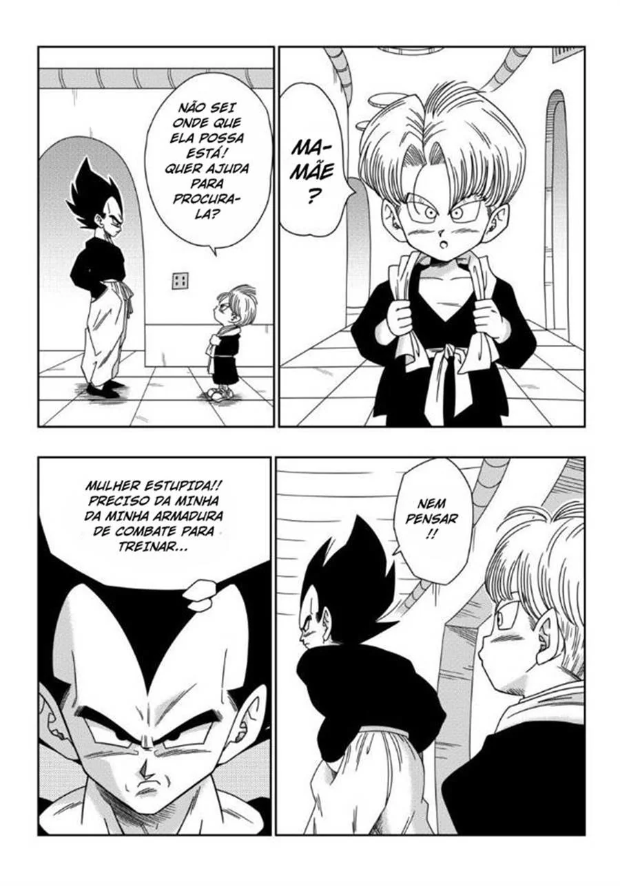 Dragon Ball Hentai: Triângulo Amoroso Vol.03 - Erasa Seduz Gohan em HQ Brasileiro