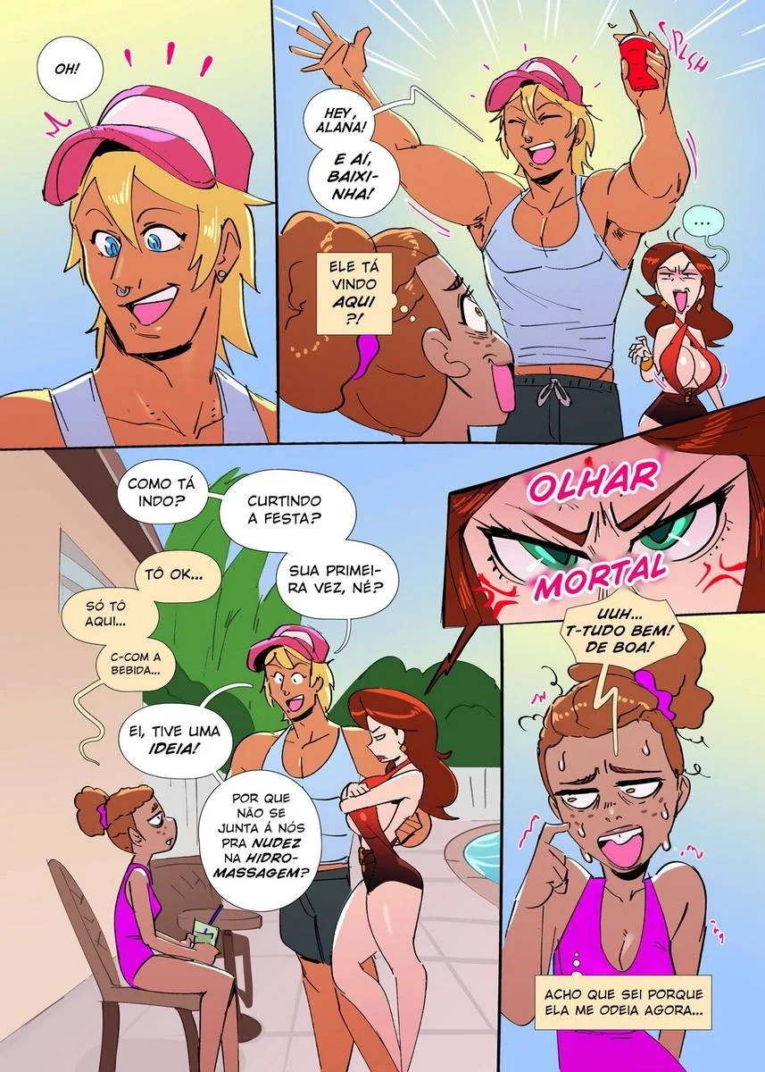 Dsan, Perverted 3 Alana: A Piranha do Pornô Sedenta por Picas em Hentai HQ Brasileiro