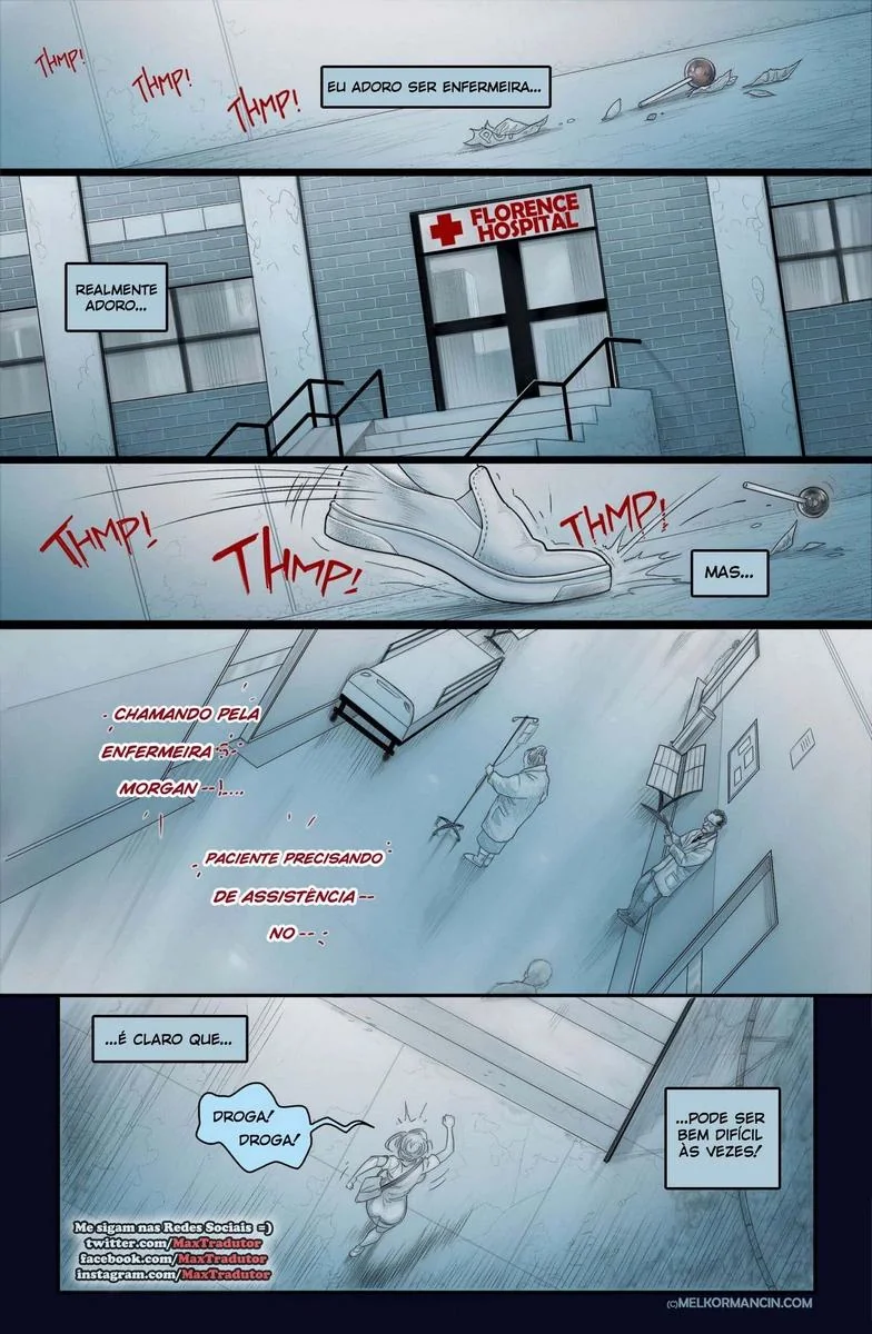 Enfermeira Morgan: A Piranha do Hospital em HQ Brasileiro