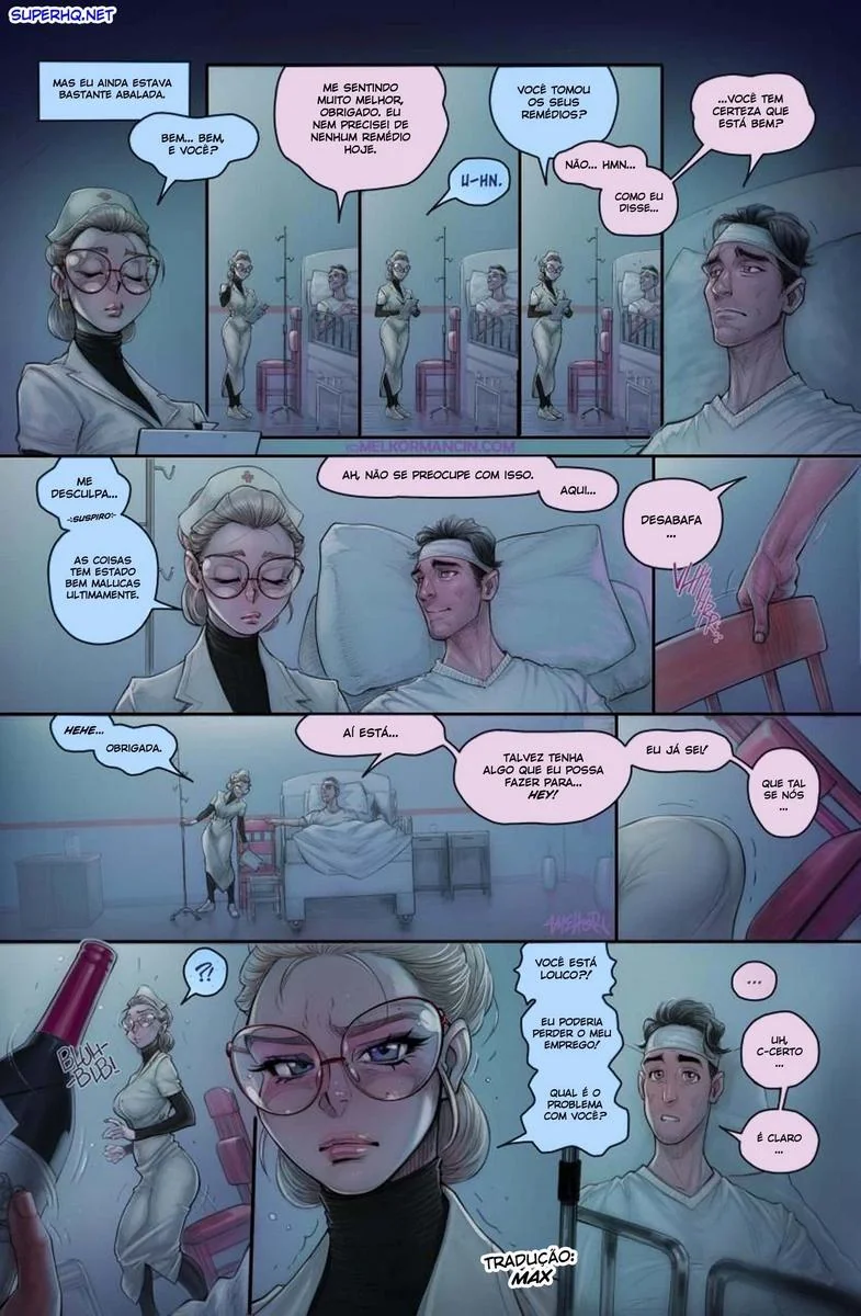 Enfermeira Morgan: A Piranha do Hospital em HQ Brasileiro