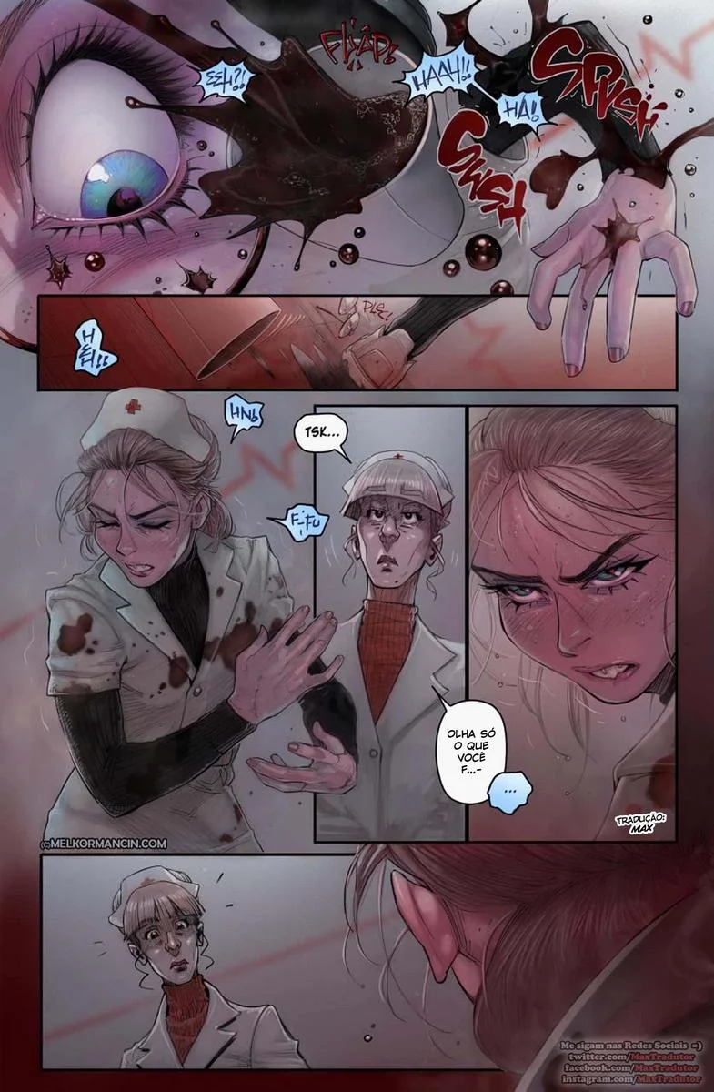 Enfermeira Morgan: A Piranha do Hospital em HQ Brasileiro