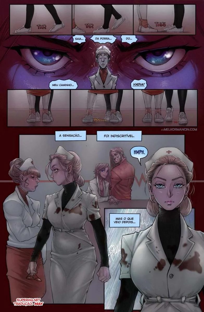 Enfermeira Morgan: A Piranha do Hospital em HQ Brasileiro