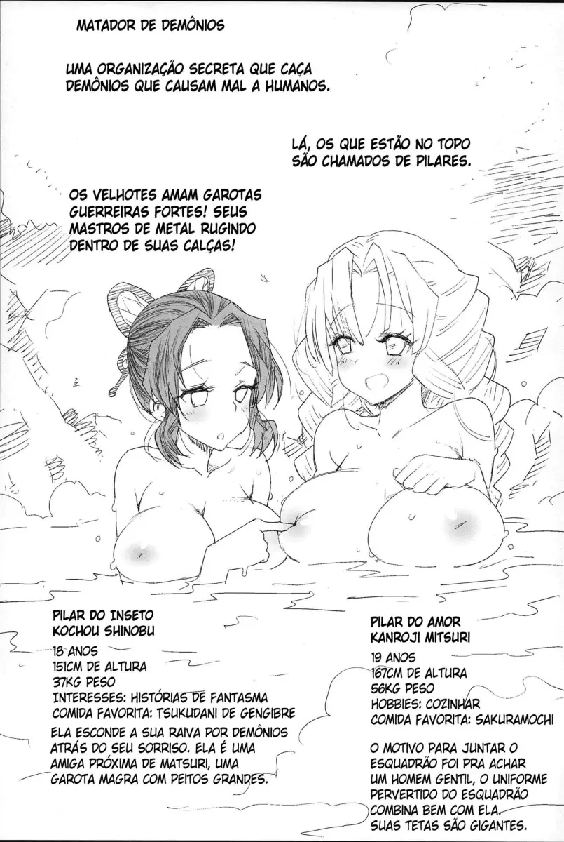Estupro das Matadoras de Demônios: Mitsuri e Shinobu viram escravas sexuais dos demônios em Hentai HQ Brasileiro Estupro das Matadoras de Demônios: Mitsuri e Shinobu viram escravas sexuais dos demônios em Hentai HQ Brasileiro