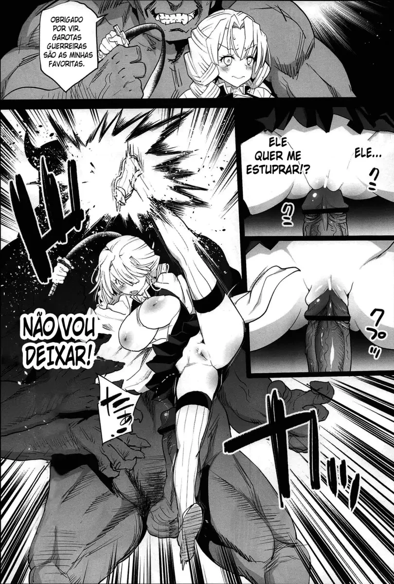 Estupro das Matadoras de Demônios: Mitsuri e Shinobu viram escravas sexuais dos demônios em Hentai HQ Brasileiro