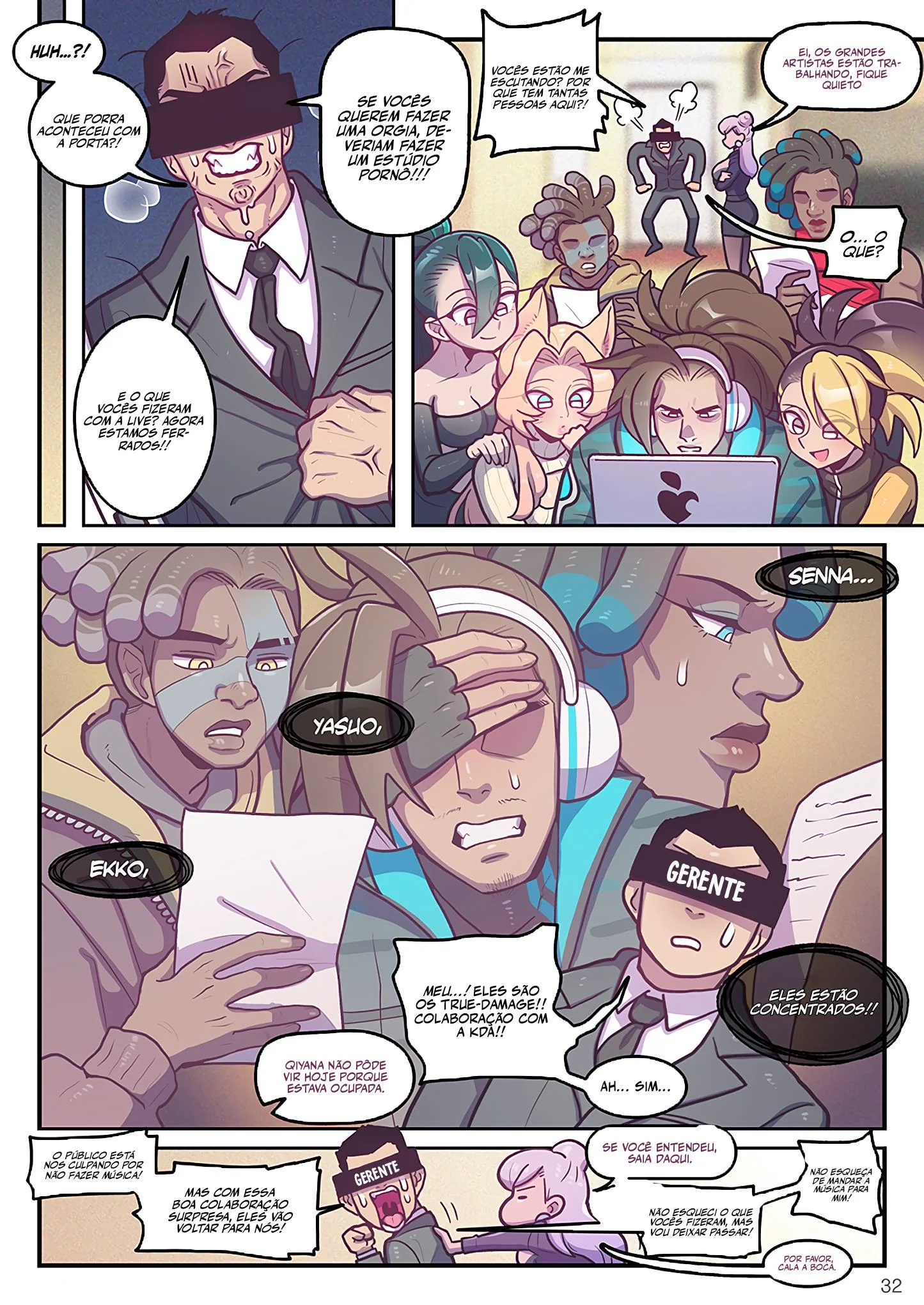 Evelyn na Foda Violenta: Bunda Nua e Piroca ao Vivo em HQ Brasileiro