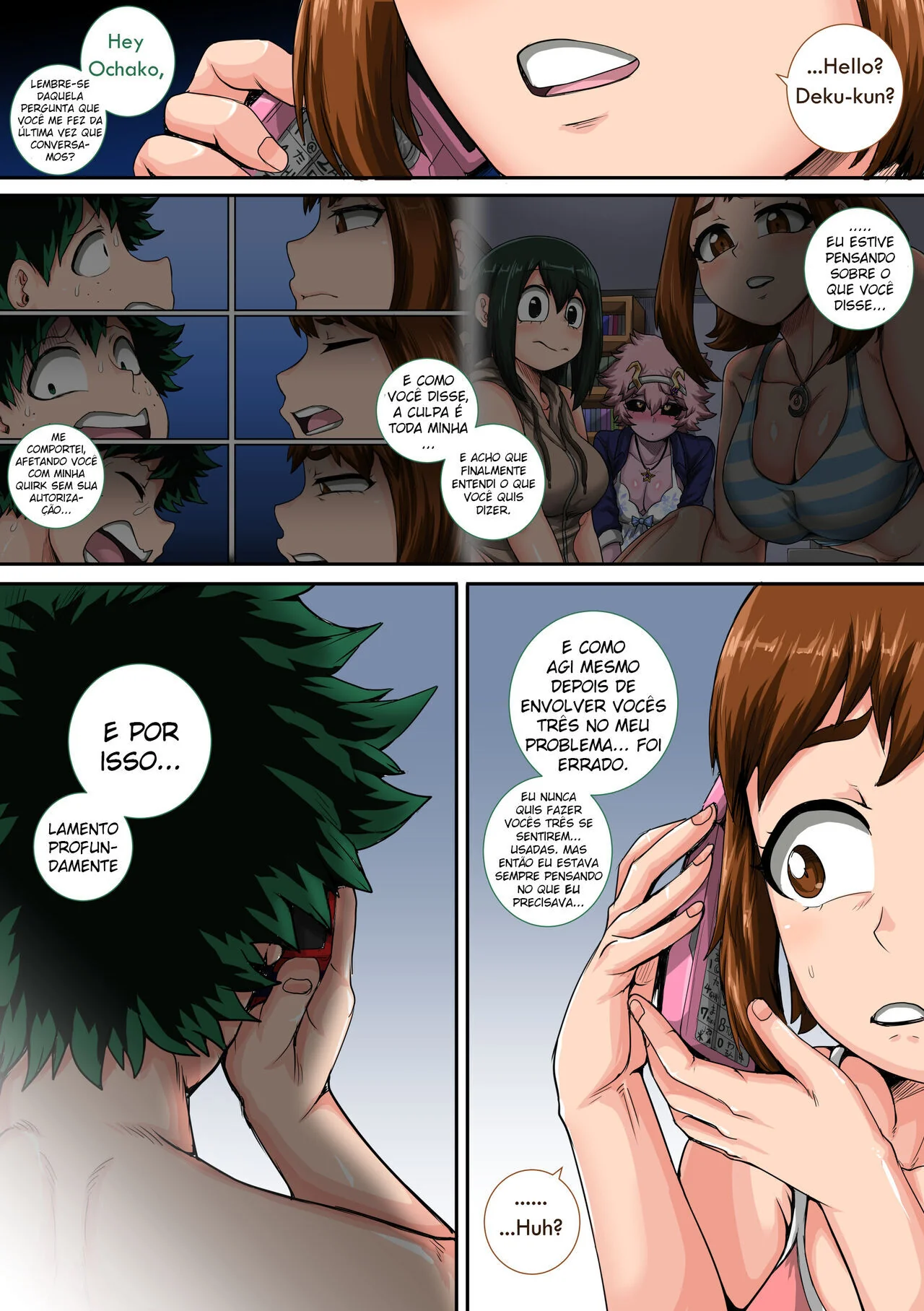 Férias Escaldantes: Mãe do Bakugo Dando a Buceta para Izuku - Hentai HQ Férias Escaldantes: Mãe do Bakugo Dando a Buceta para Izuku - Hentai HQ