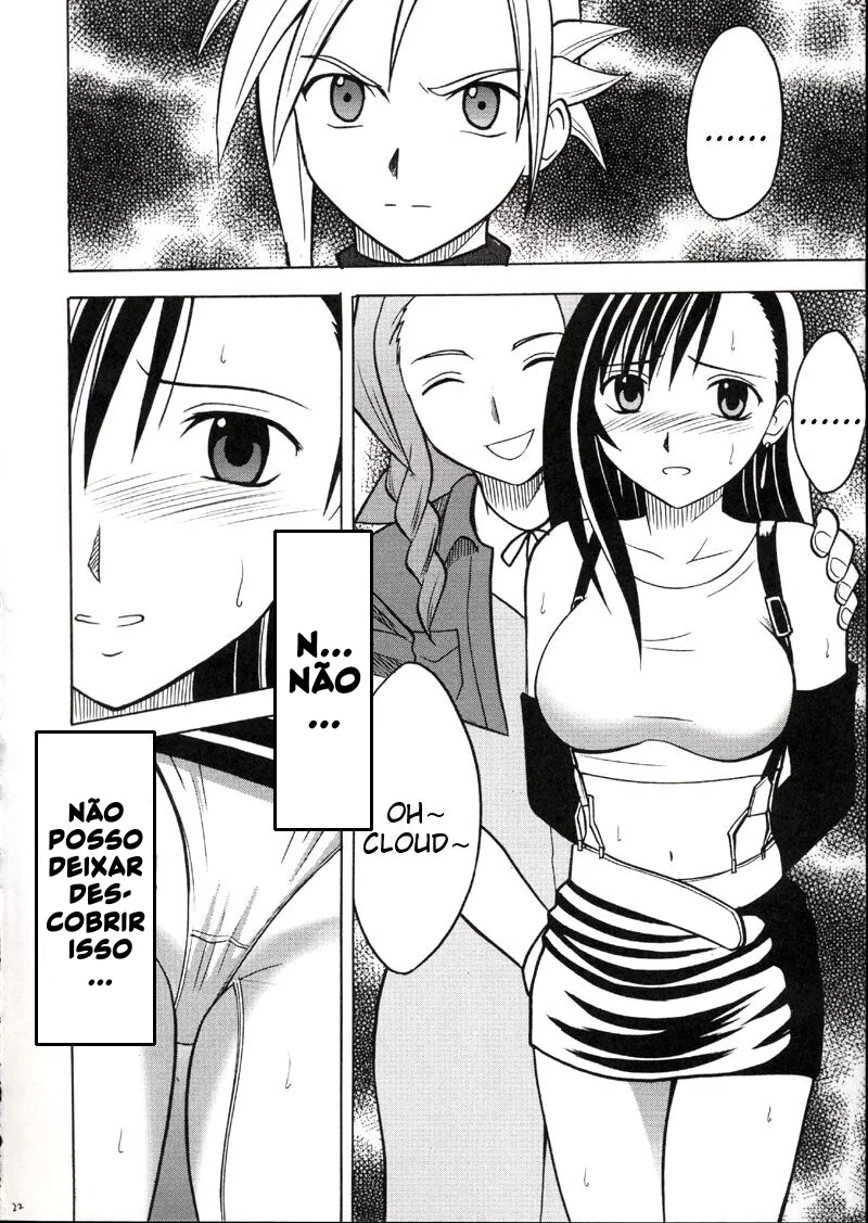 Final Fantasy VII Hentai: Orgia de Tifa e Aerith no Hotel - Um Conto de Luxúria e Prazer em HQ Brasileiro