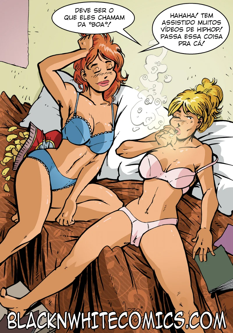 Flagradas na Escola: Trocando o Corpinho Gostoso pela Liberdade em Hentai HQ