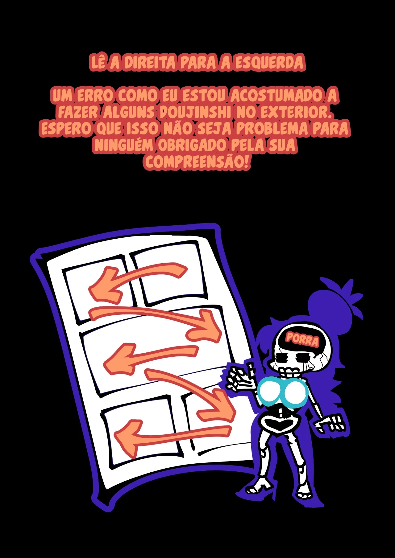 Foda no Trem: Piranha dá a buceta gostosa para pica do macho em Hentai HQ Brasileiro