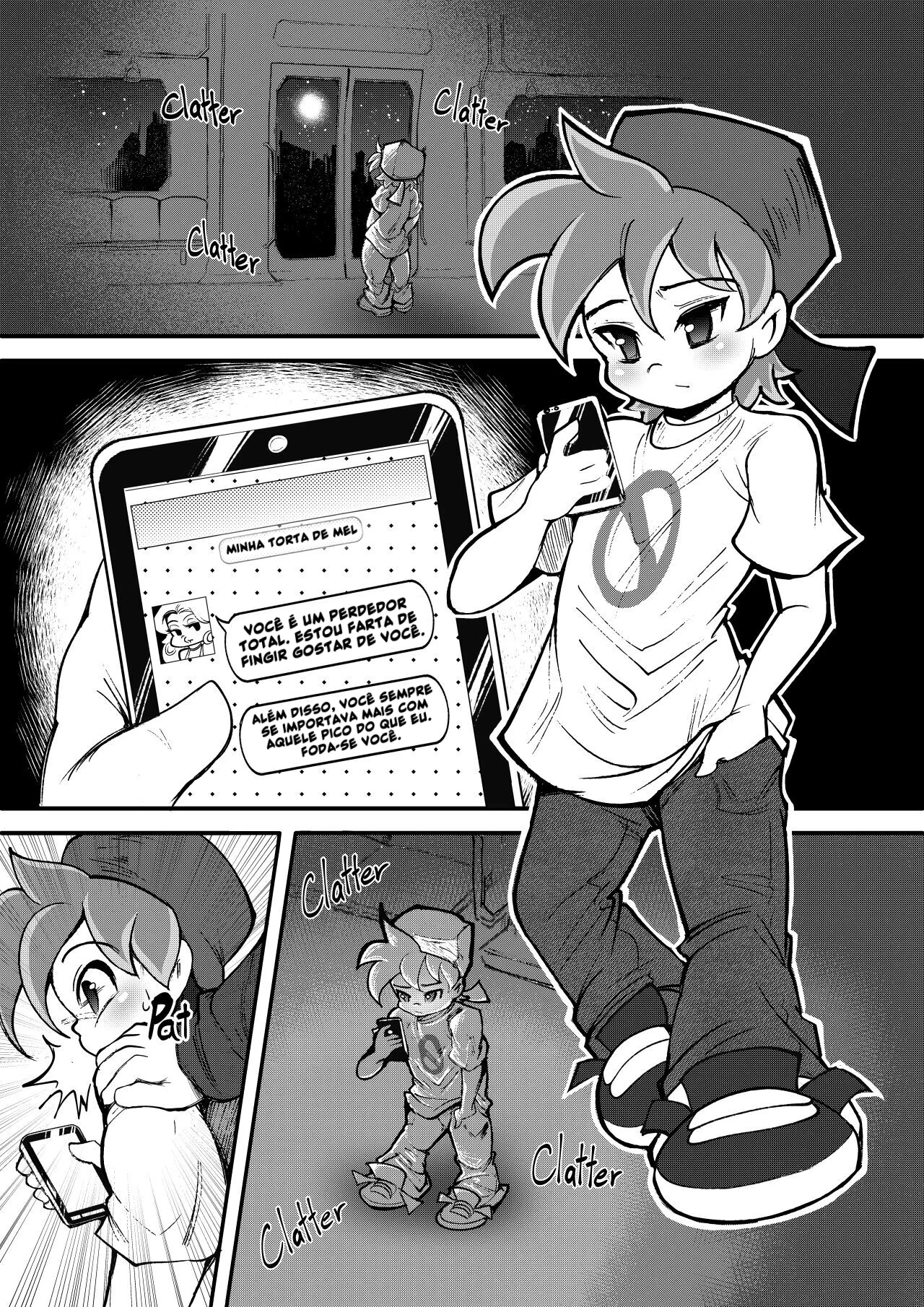 Foda no Trem: Piranha dá a buceta gostosa para pica do macho em Hentai HQ Brasileiro